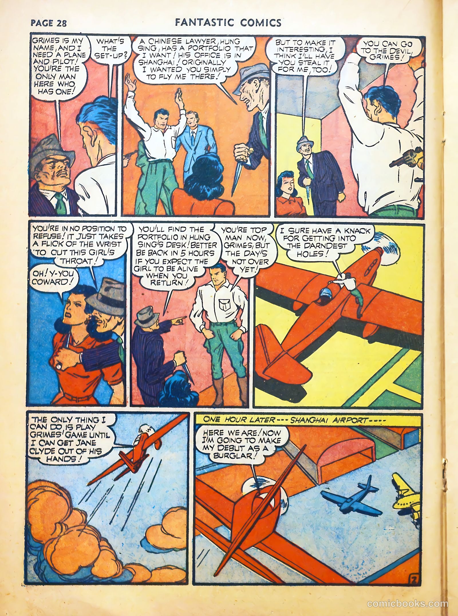 Fantastic Comics #22 (1941) — page 30 of 67