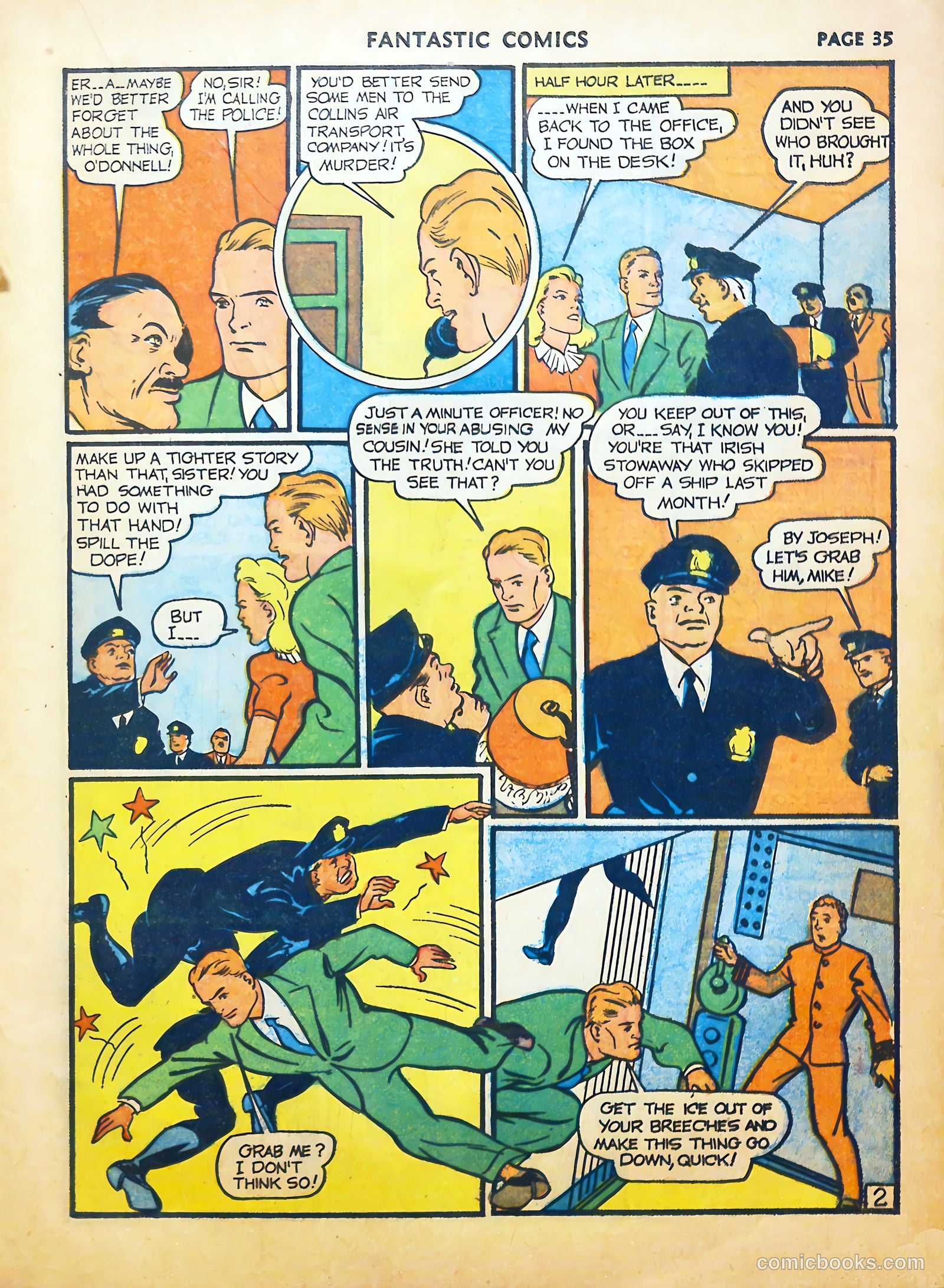 Fantastic Comics #22 (1941) — page 36 of 67