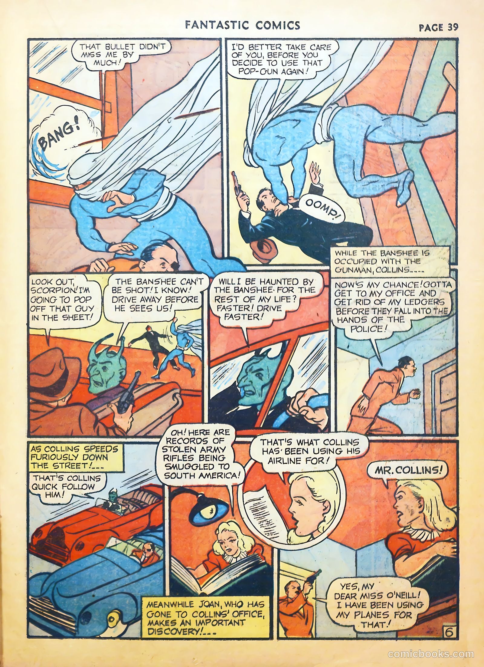 Fantastic Comics #22 (1941) — page 40 of 67