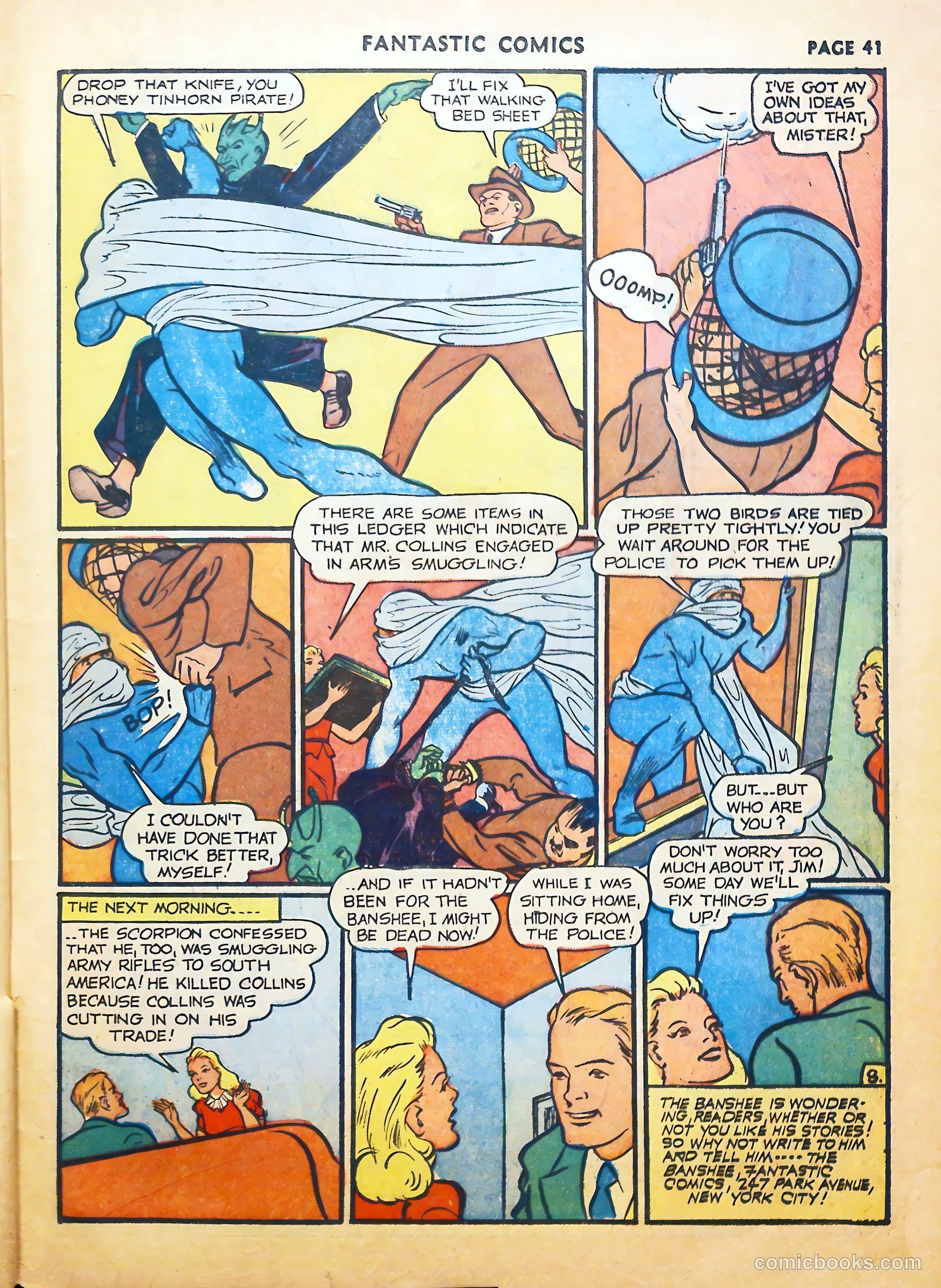Fantastic Comics #22 (1941) — page 42 of 67