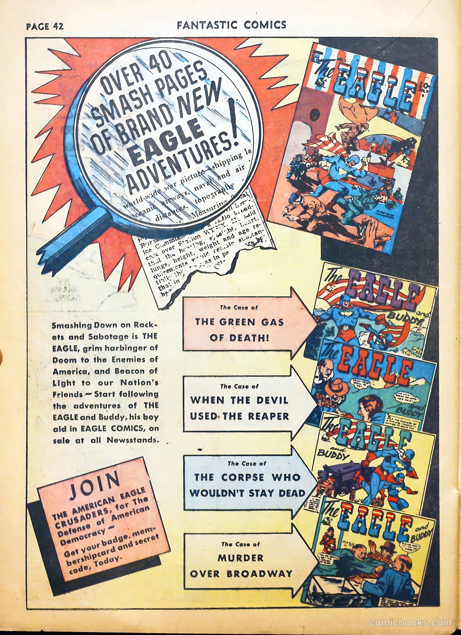 Fantastic Comics #22 (1941) — page 43 of 67