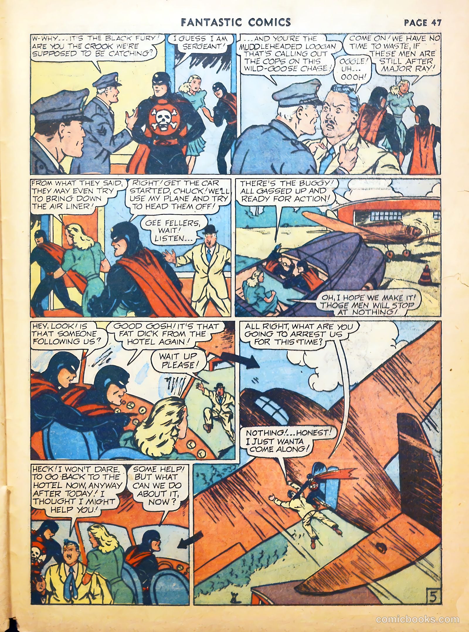 Fantastic Comics #22 (1941) — page 48 of 67