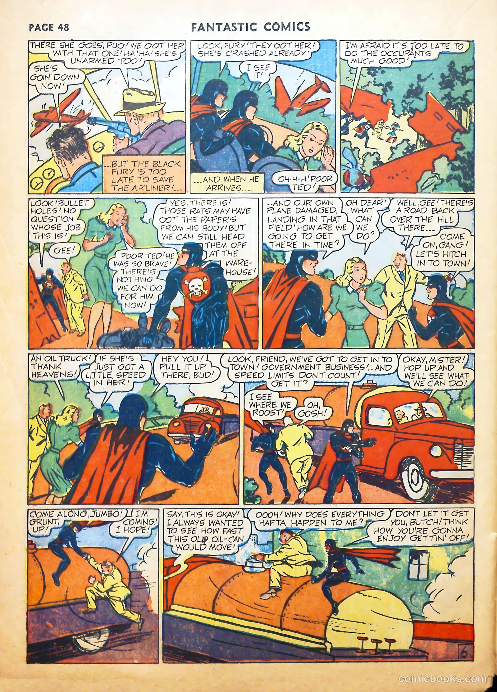 Fantastic Comics #22 (1941) — page 49 of 67