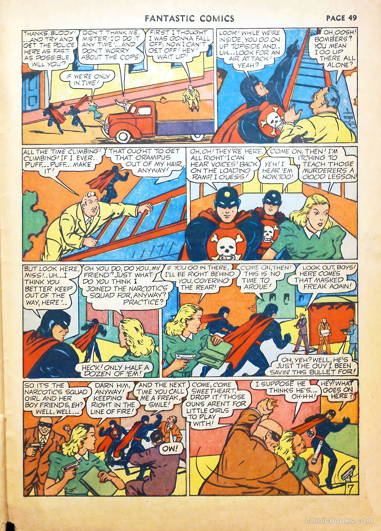 Fantastic Comics #22 (1941) — page 50 of 67
