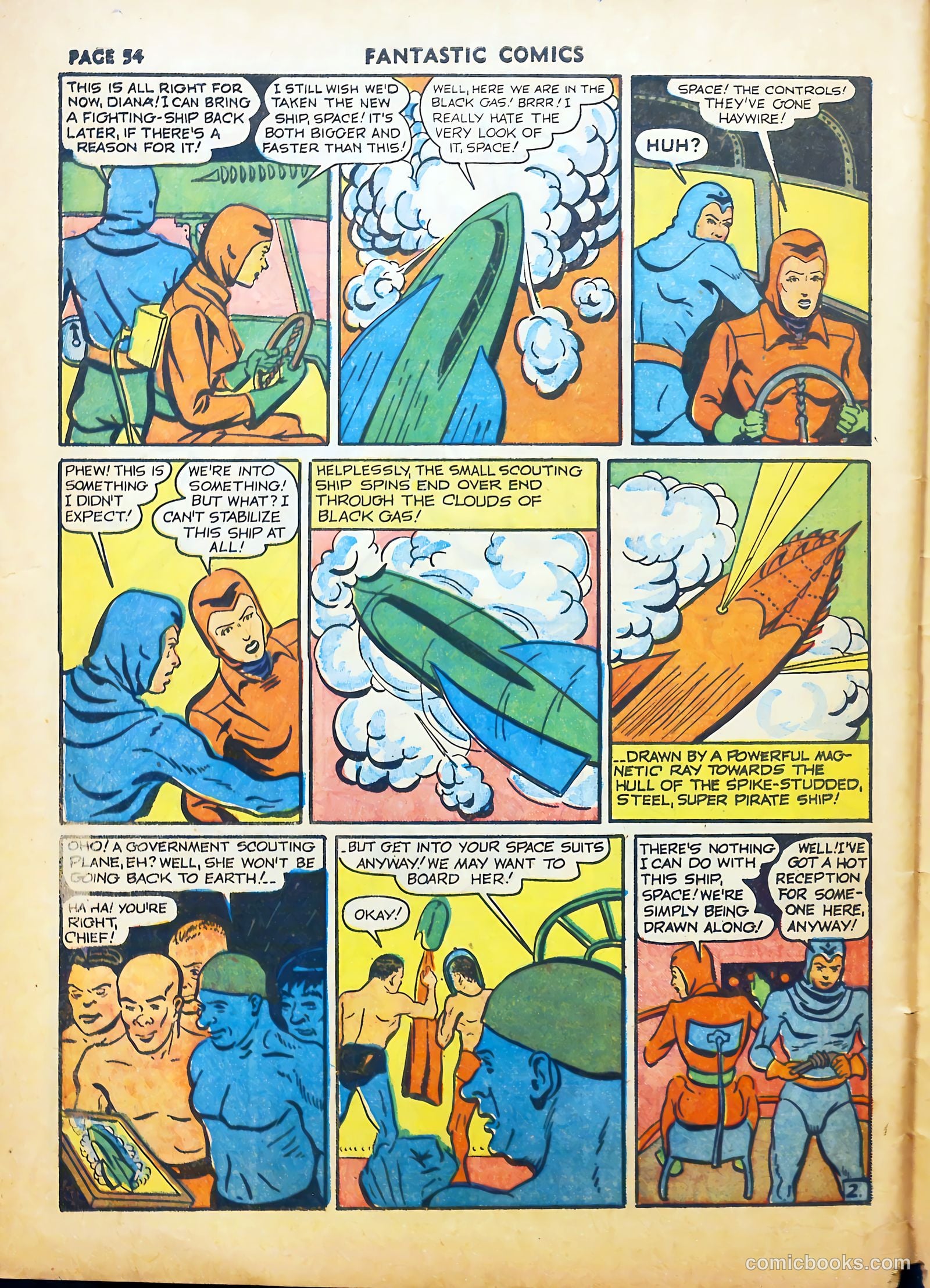 Fantastic Comics #22 (1941) — page 55 of 67
