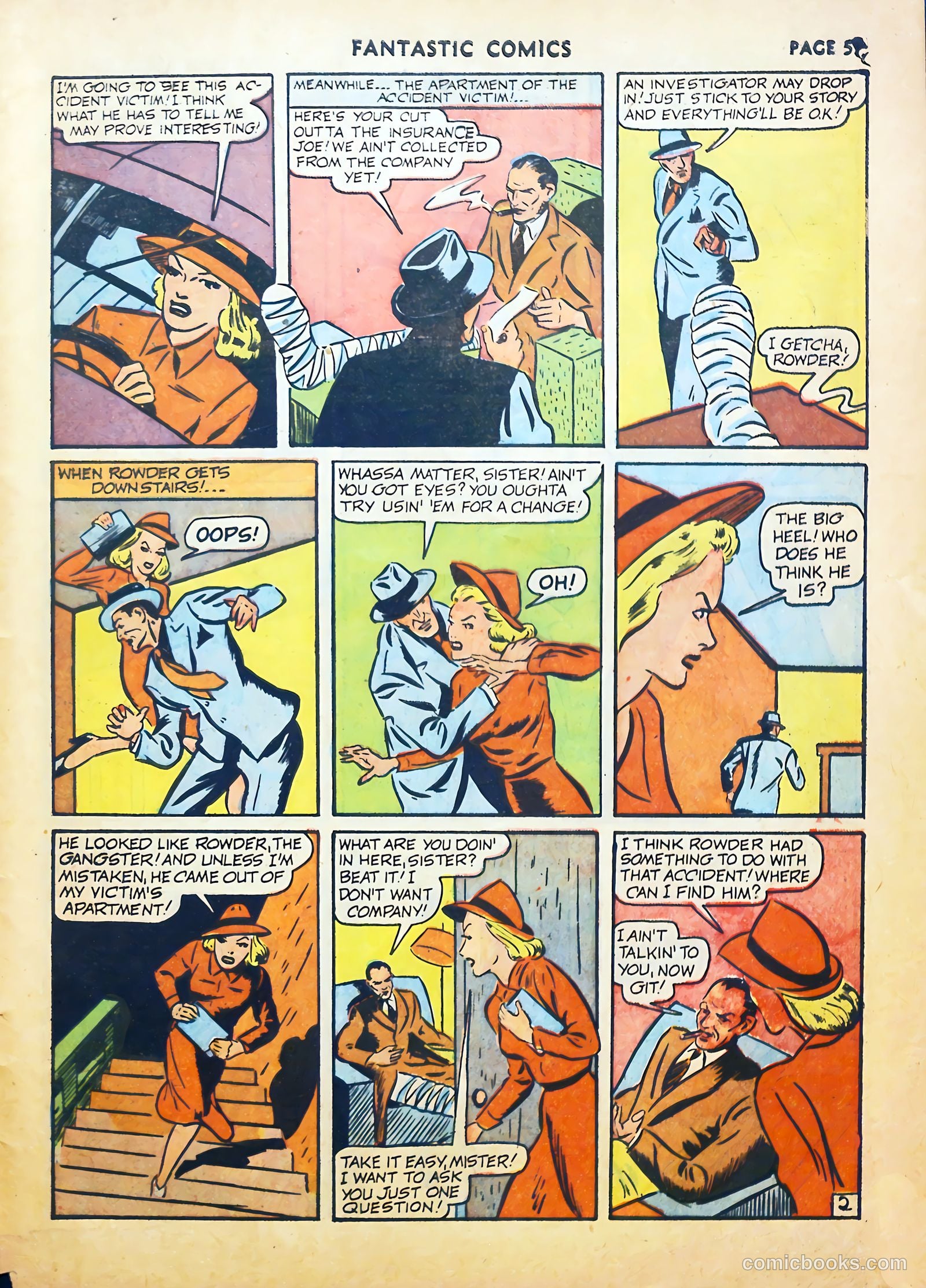 Fantastic Comics #22 (1941) — page 60 of 67