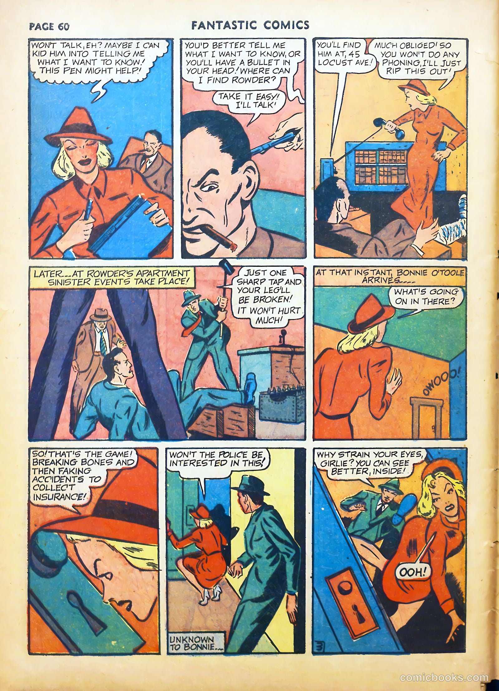 Fantastic Comics #22 (1941) — page 61 of 67