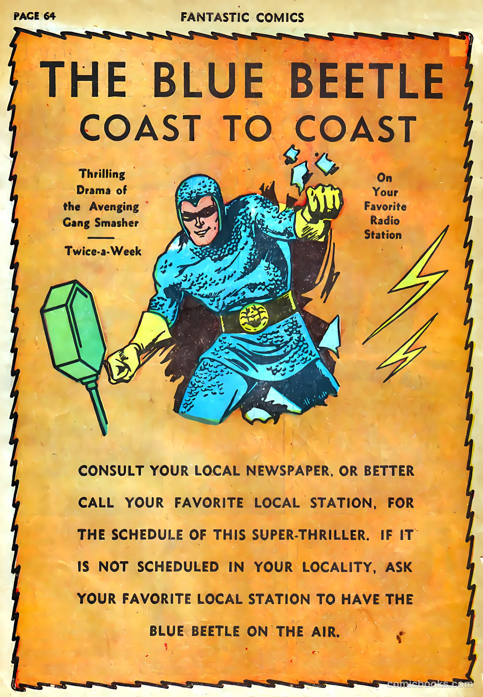 Fantastic Comics #22 (1941) — page 65 of 67