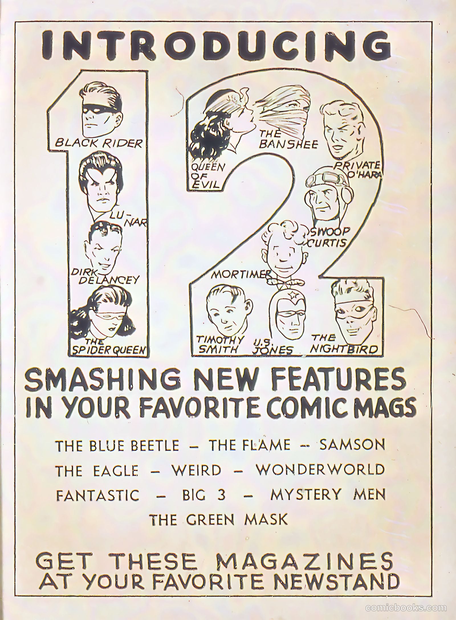 Fantastic Comics #22 (1941) — page 66 of 67
