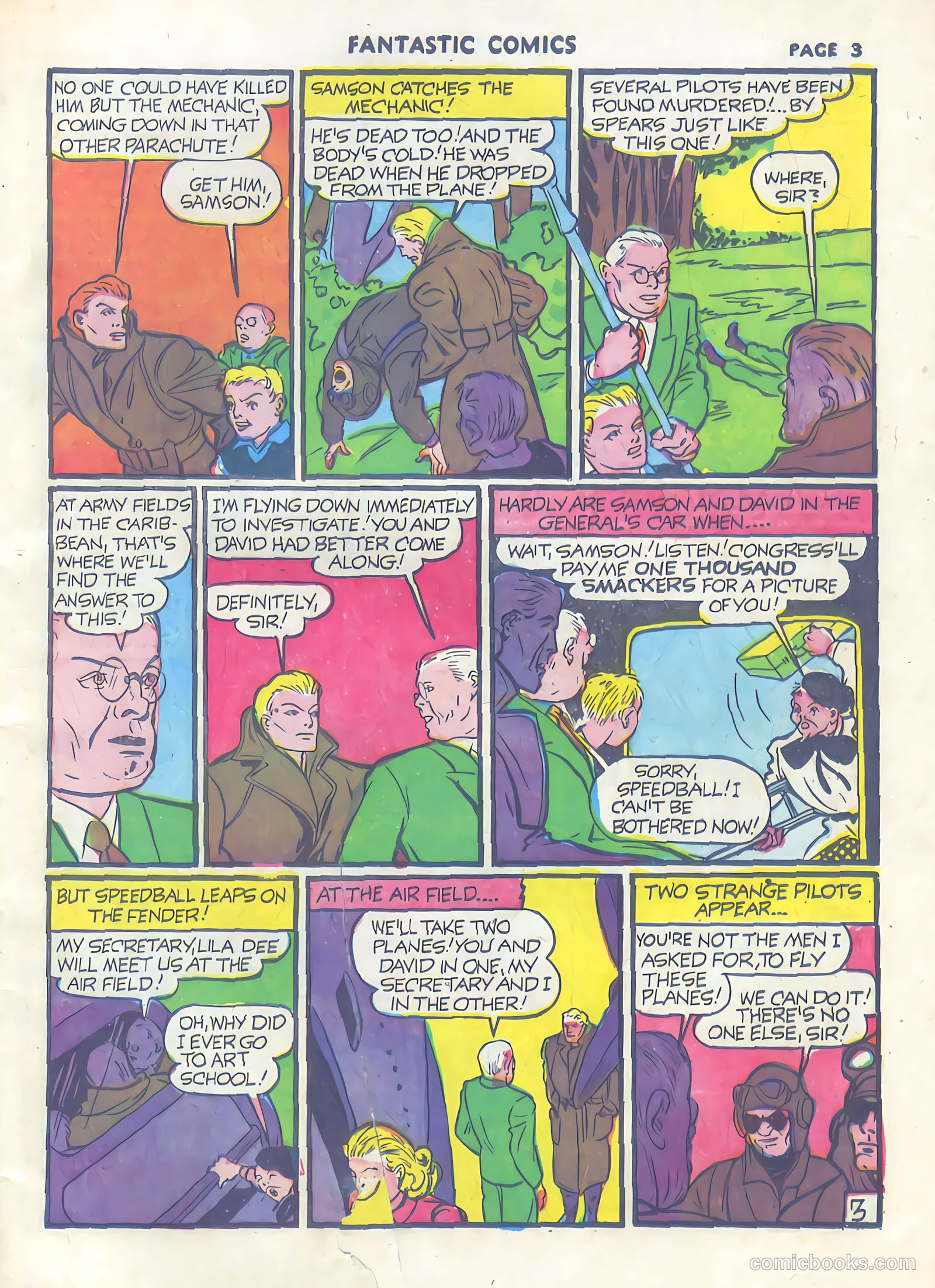 Fantastic Comics #23 (1941) — page 4 of 66