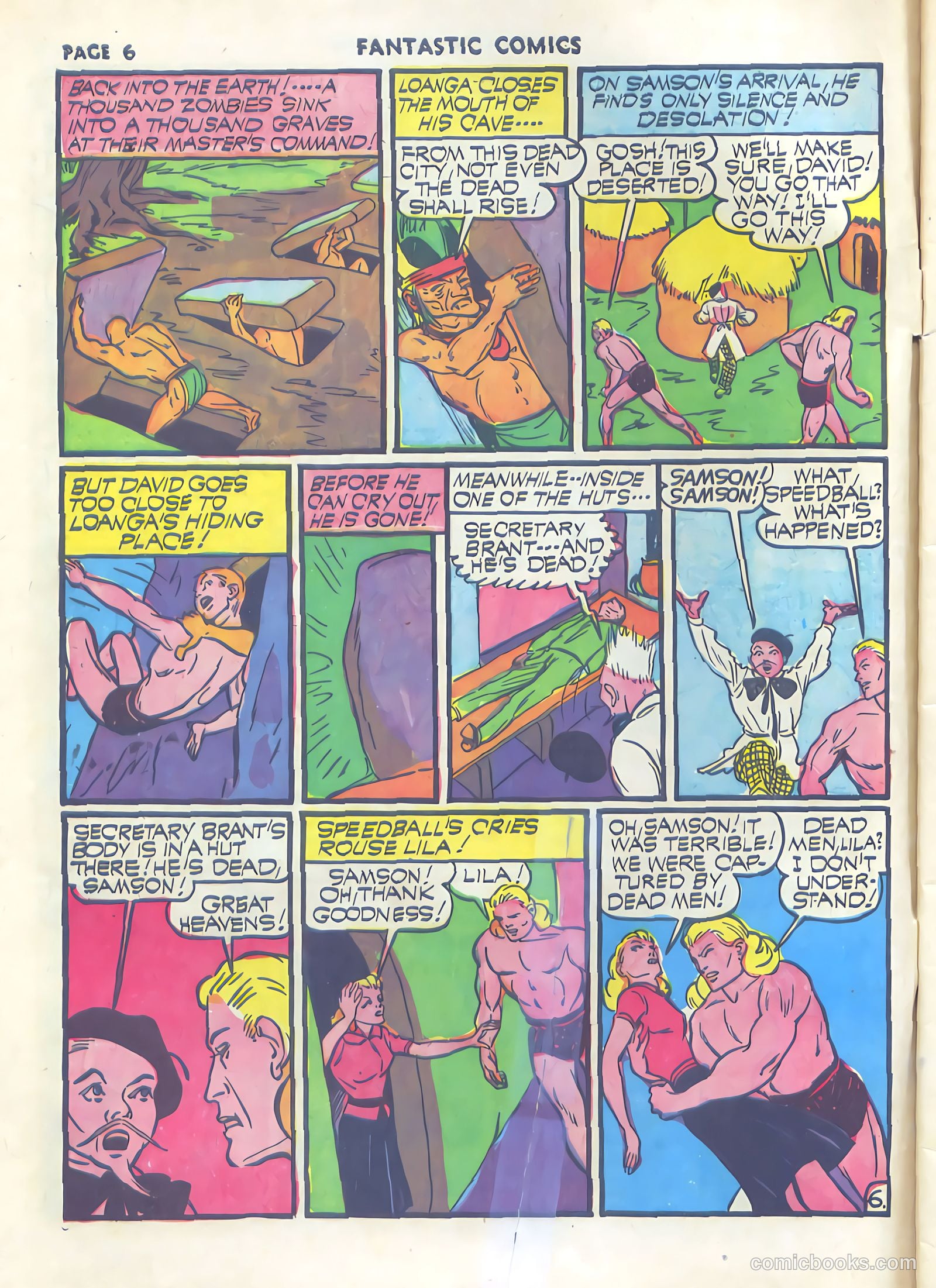 Fantastic Comics #23 (1941) — page 7 of 66