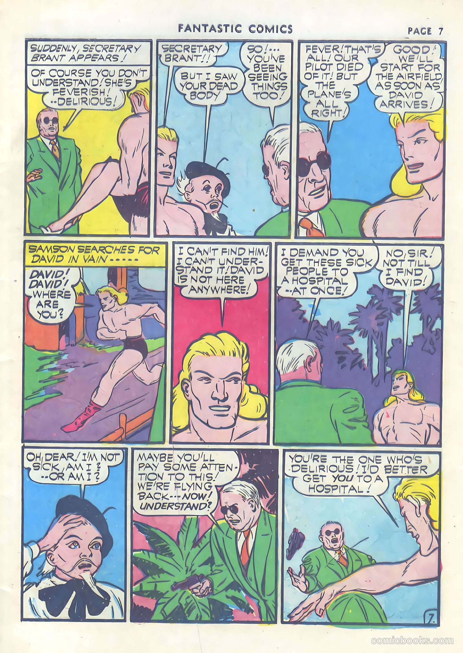 Fantastic Comics #23 (1941) — page 8 of 66