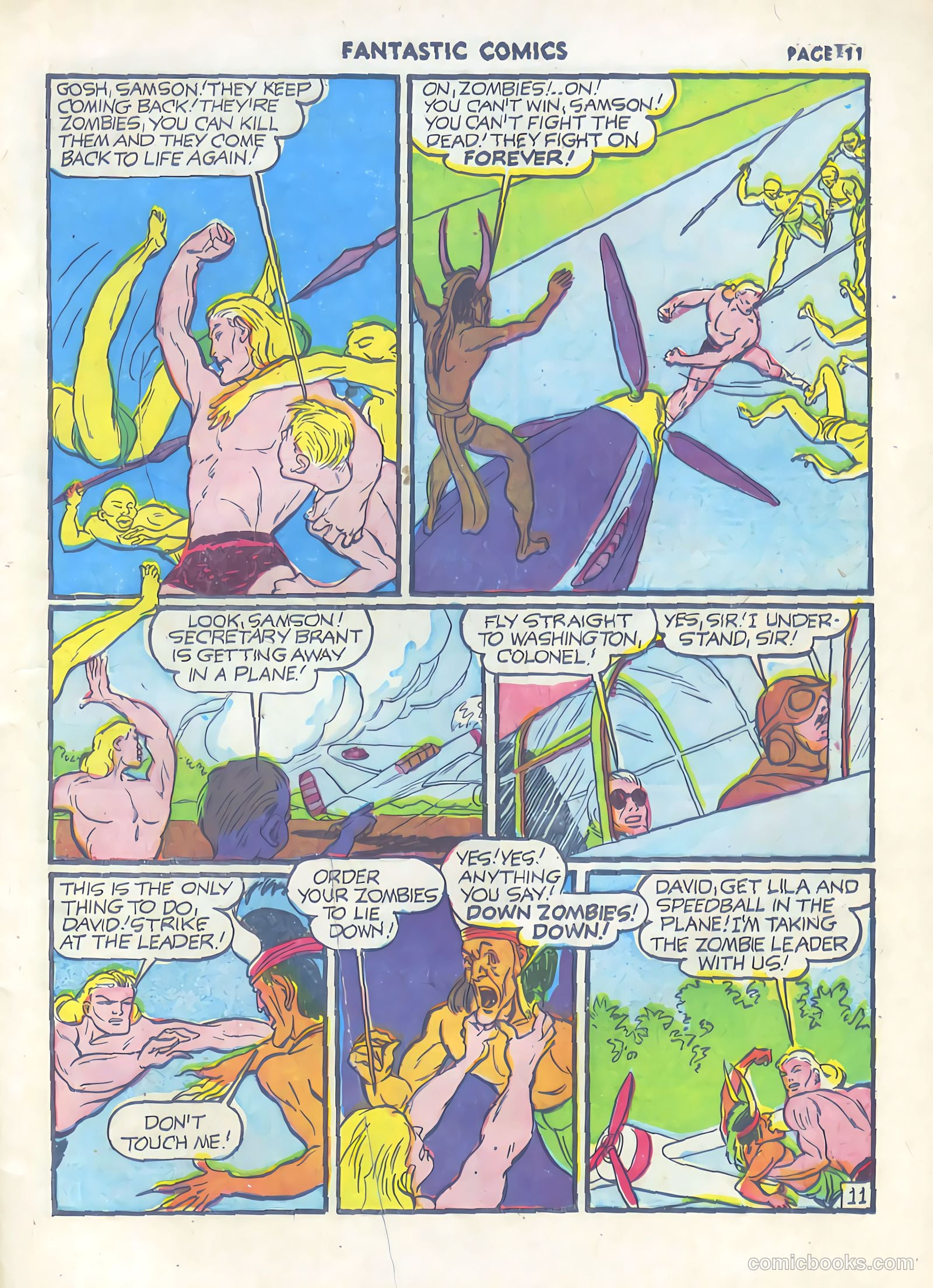 Fantastic Comics #23 (1941) — page 12 of 66