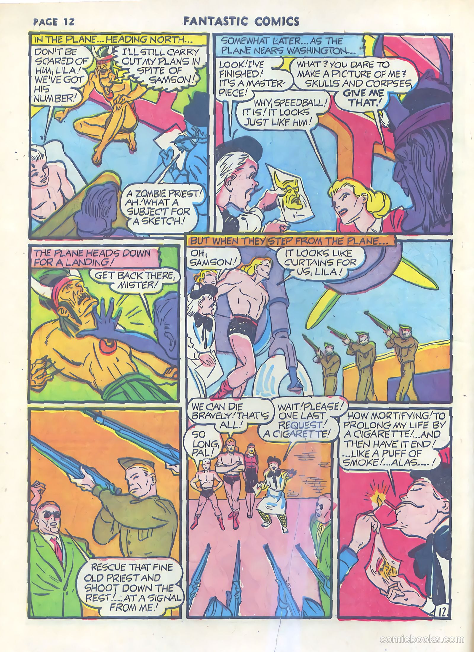Fantastic Comics #23 (1941) — page 13 of 66
