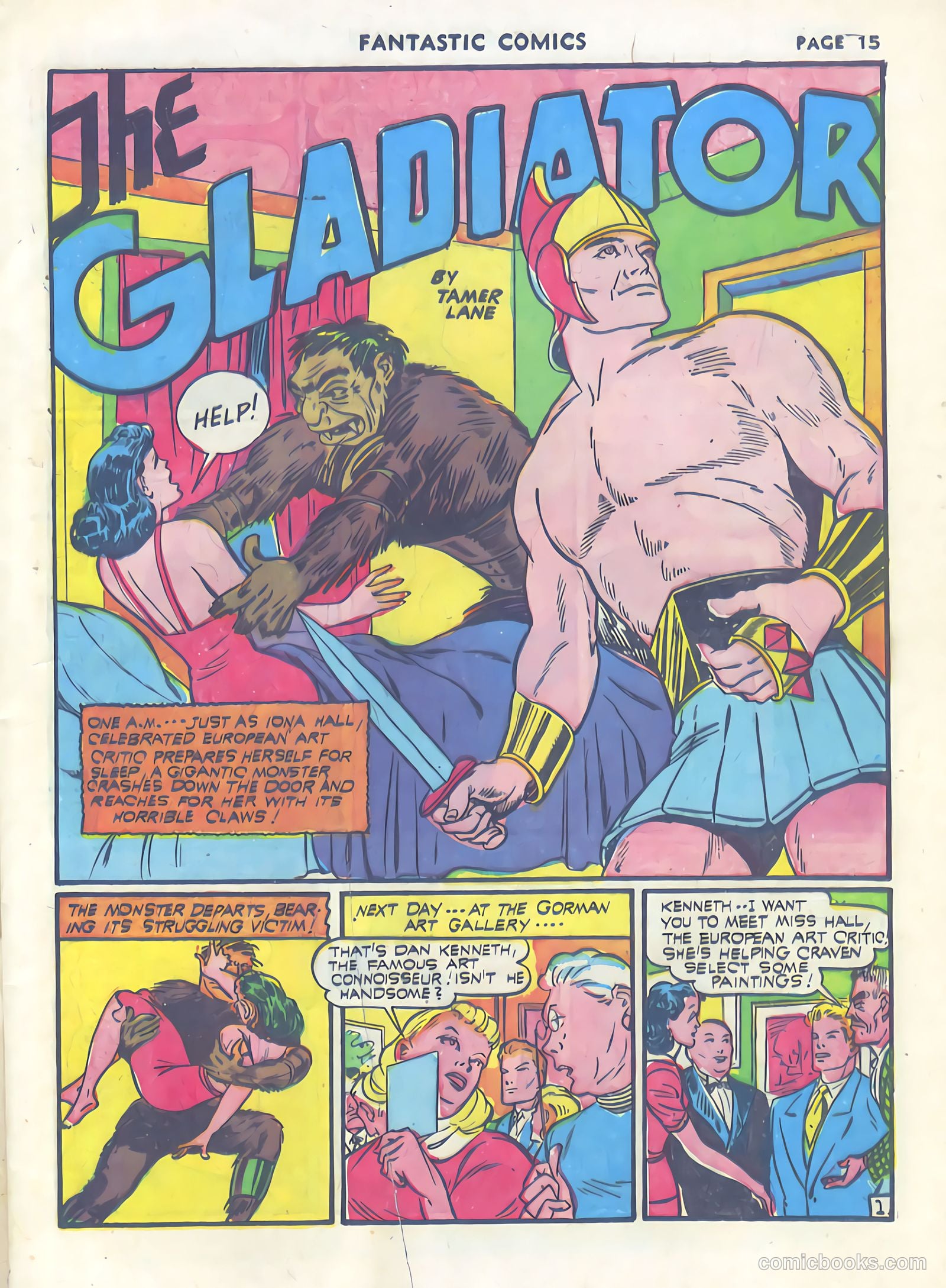 Fantastic Comics #23 (1941) — page 16 of 66