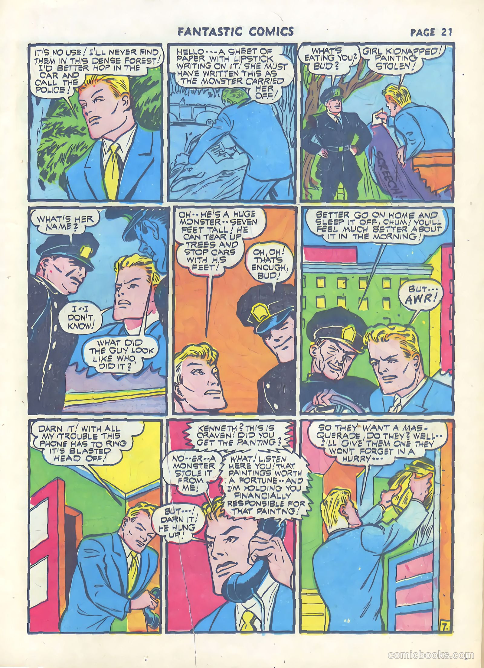 Fantastic Comics #23 (1941) — page 22 of 66