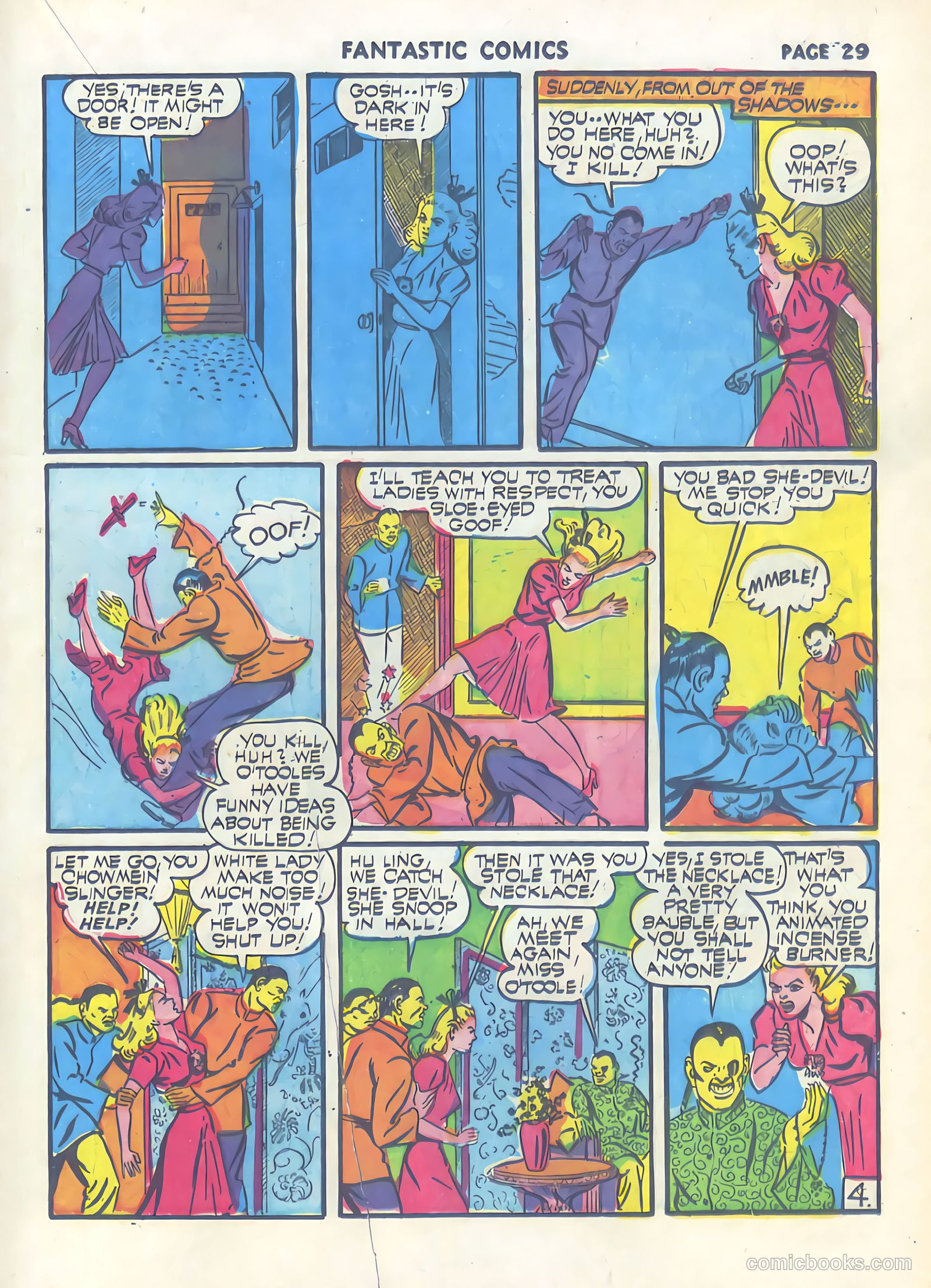 Fantastic Comics #23 (1941) — page 30 of 66