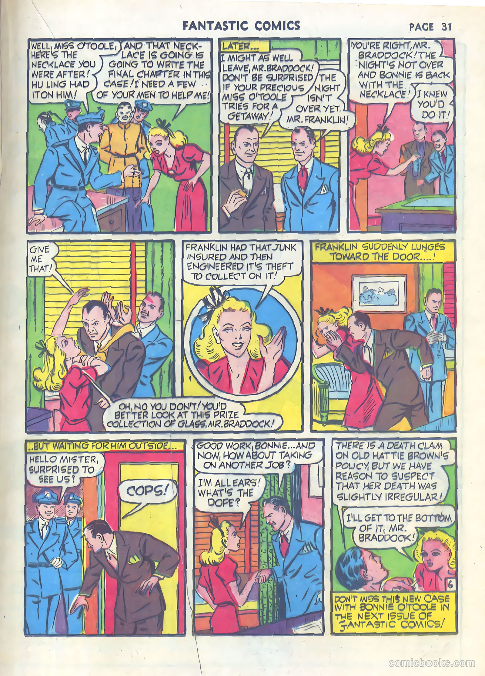 Fantastic Comics #23 (1941) — page 32 of 66