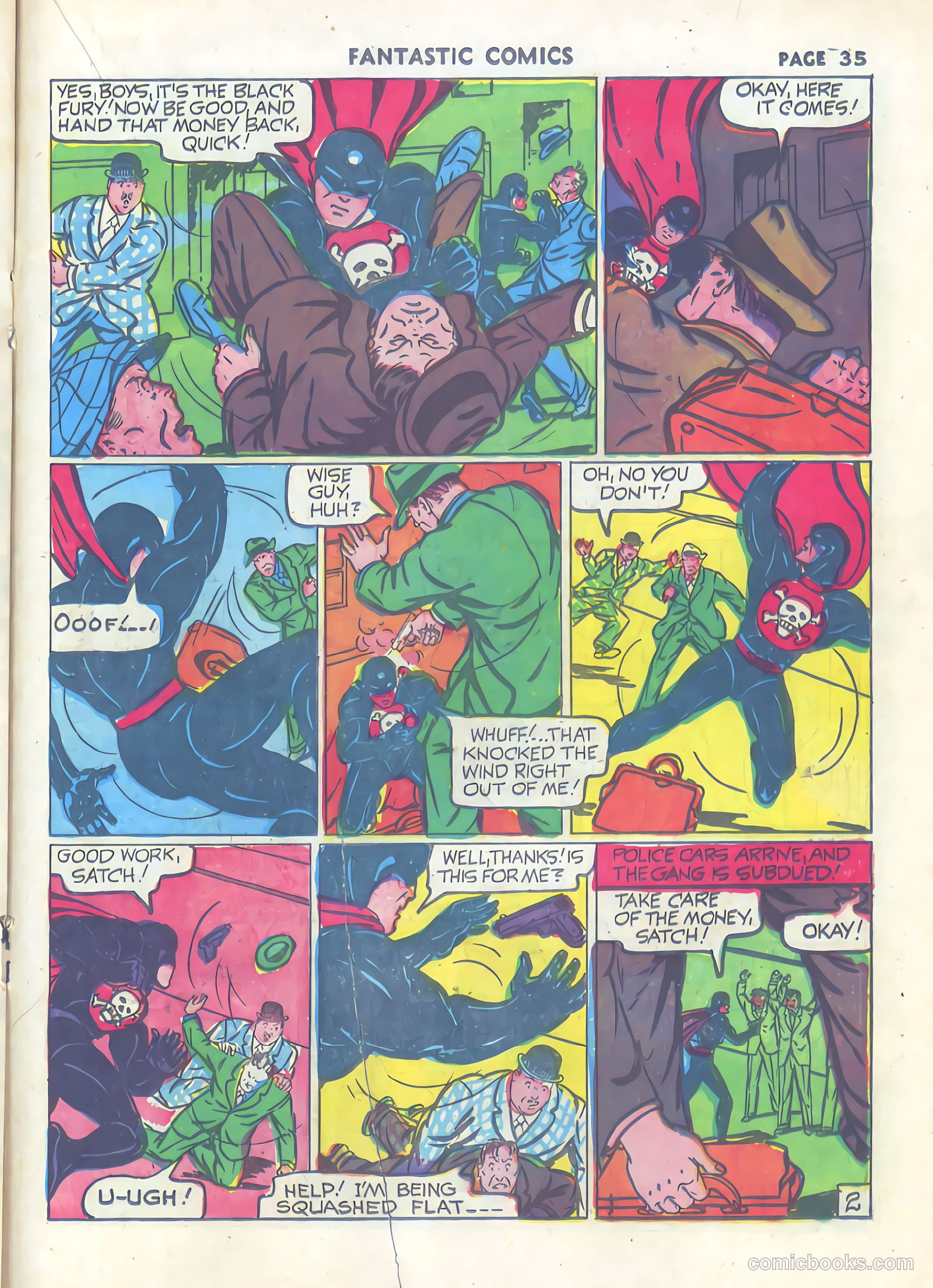Fantastic Comics #23 (1941) — page 36 of 66