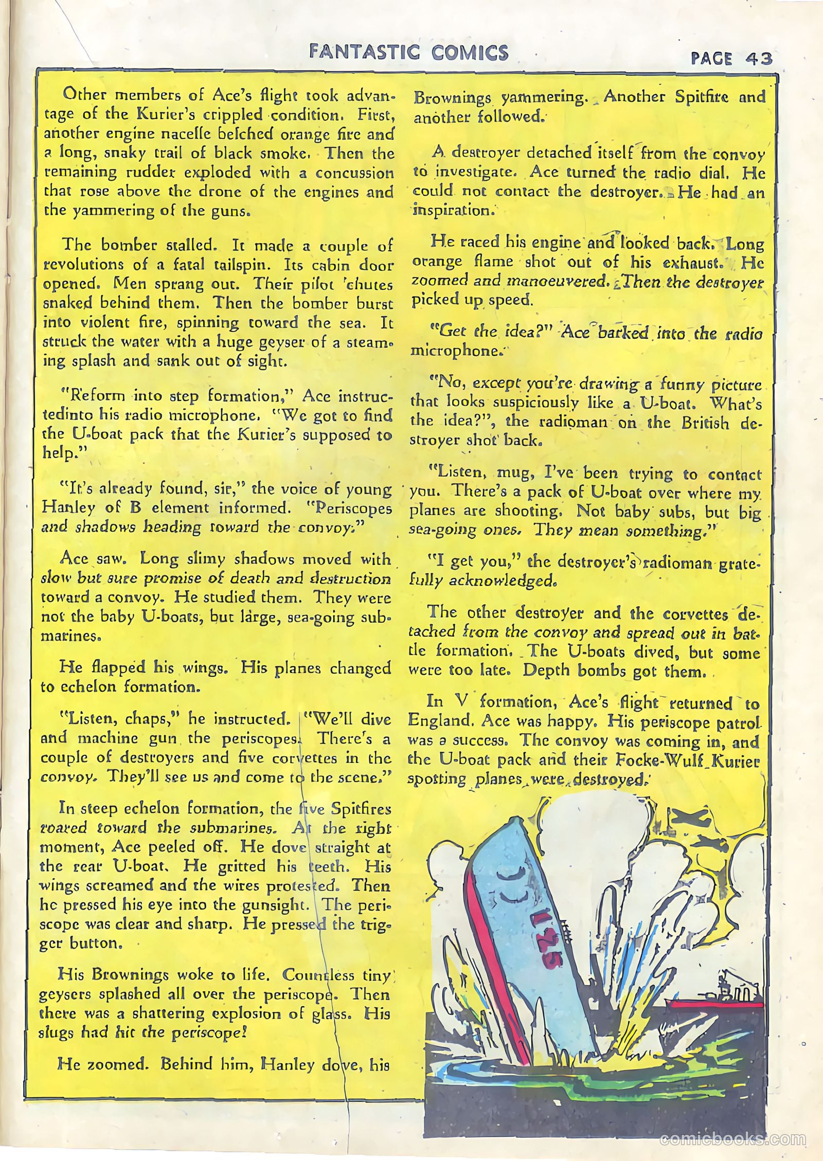 Fantastic Comics #23 (1941) — page 44 of 66