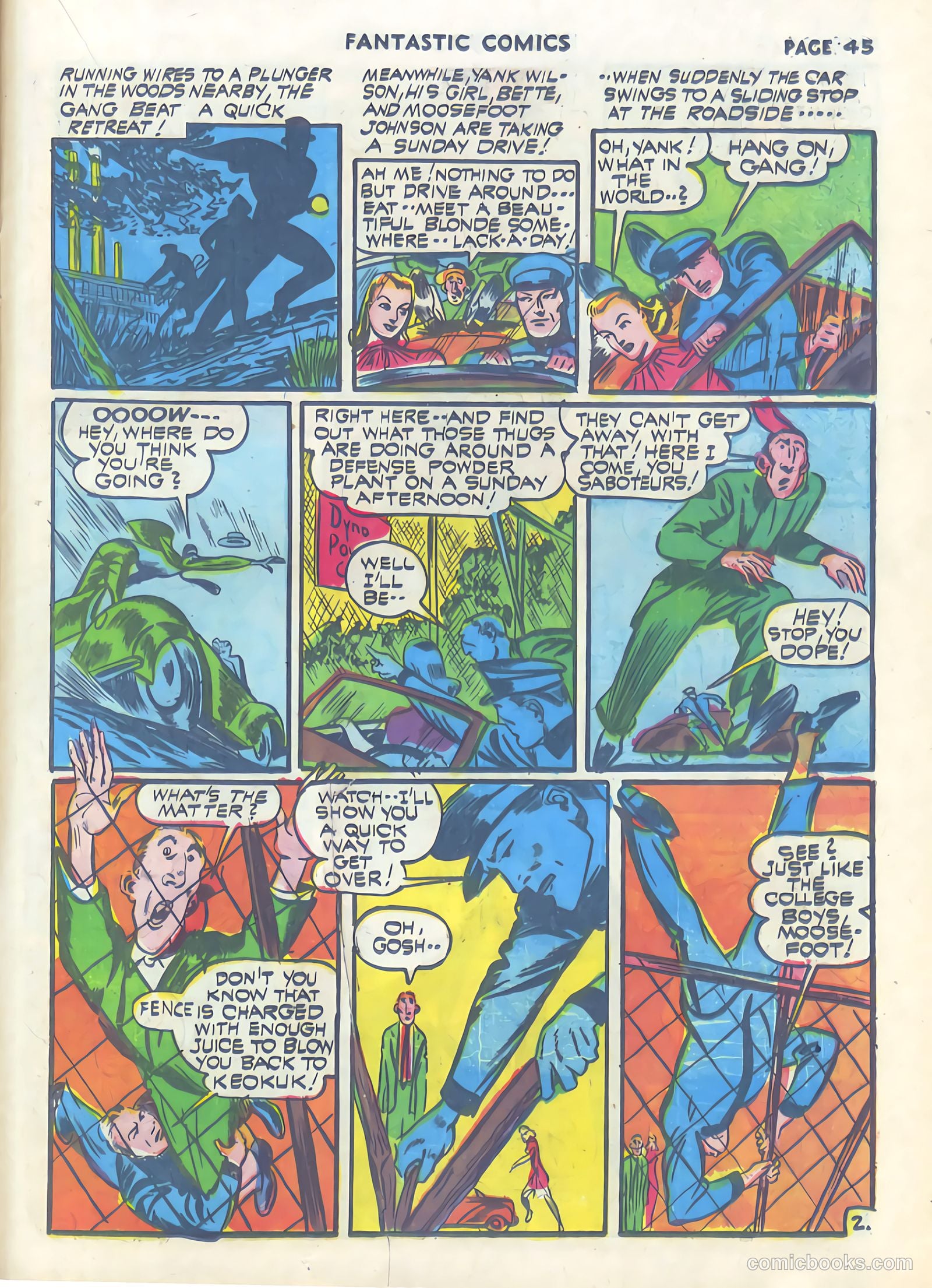 Fantastic Comics #23 (1941) — page 46 of 66