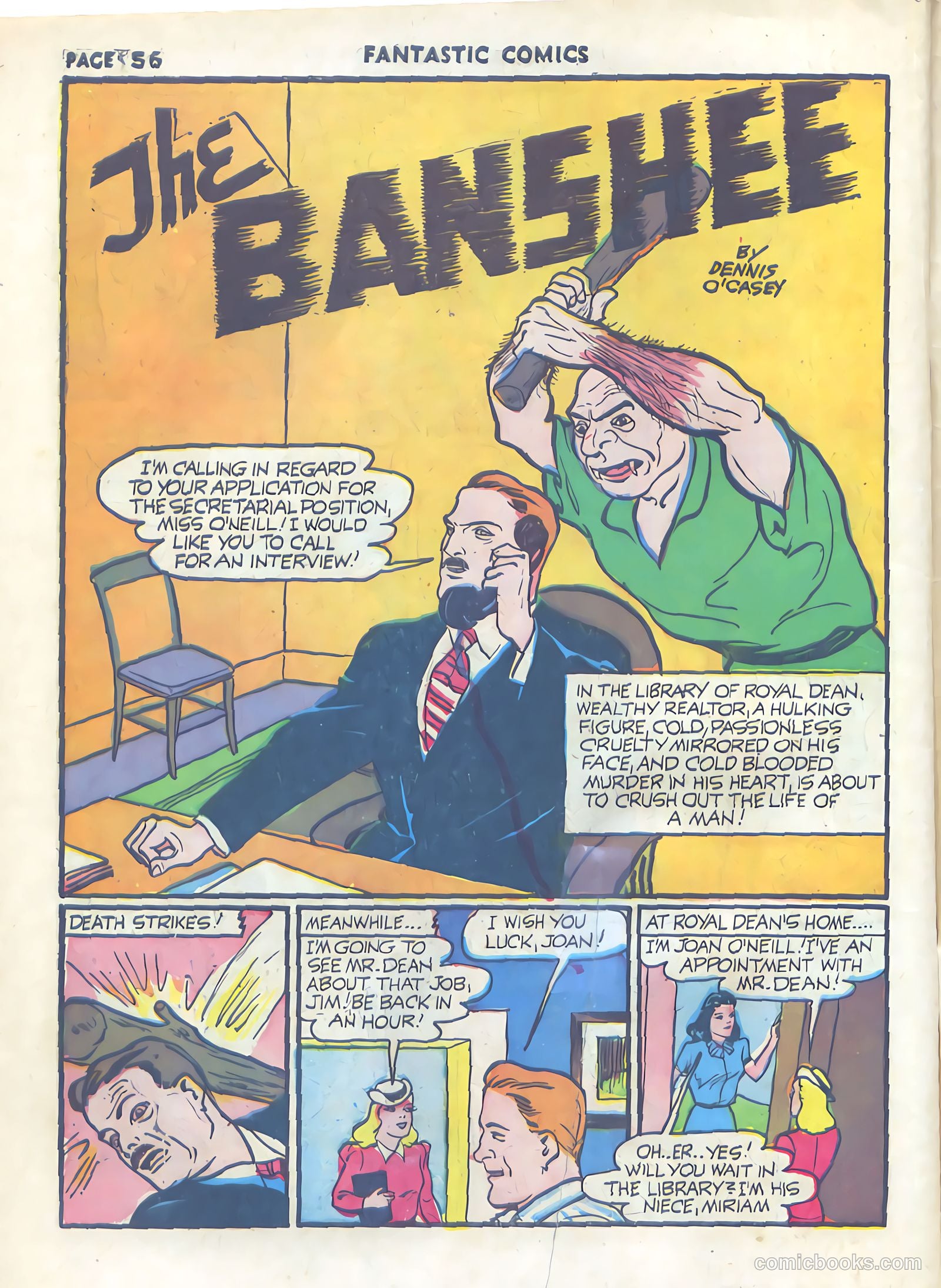 Fantastic Comics #23 (1941) — page 57 of 66