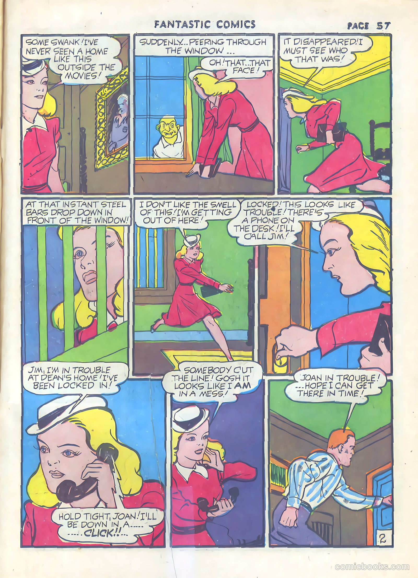 Fantastic Comics #23 (1941) — page 58 of 66