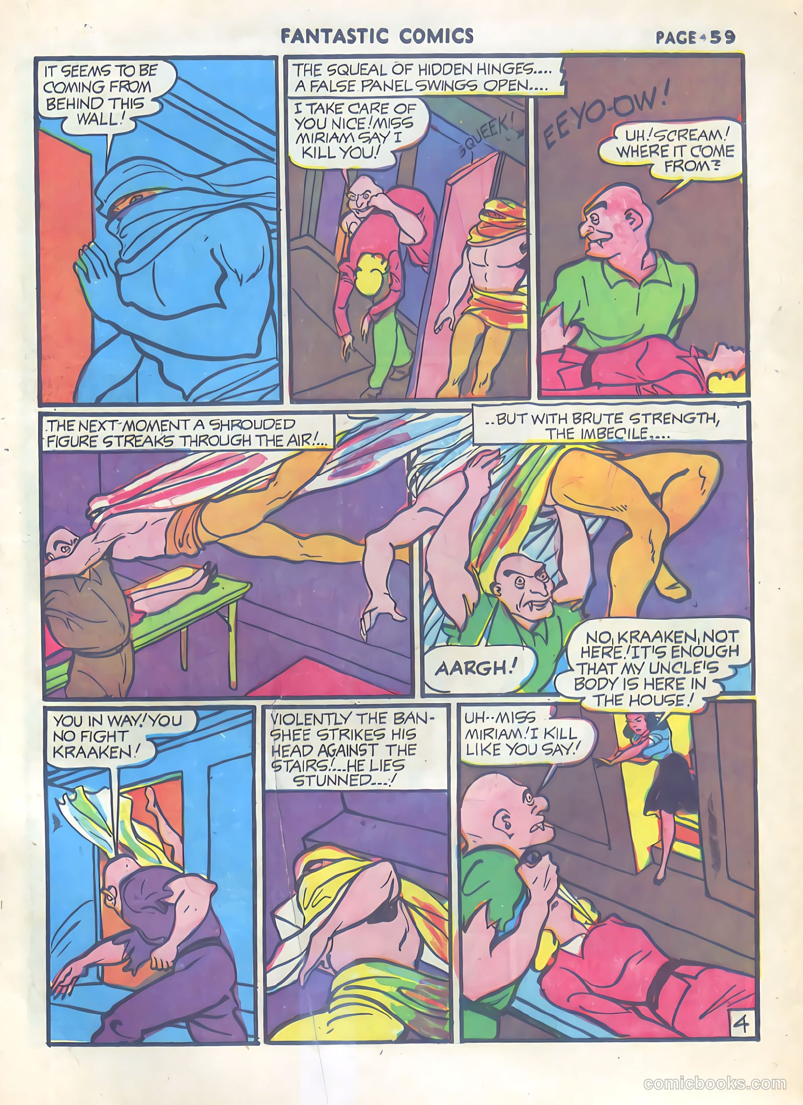Fantastic Comics #23 (1941) — page 60 of 66