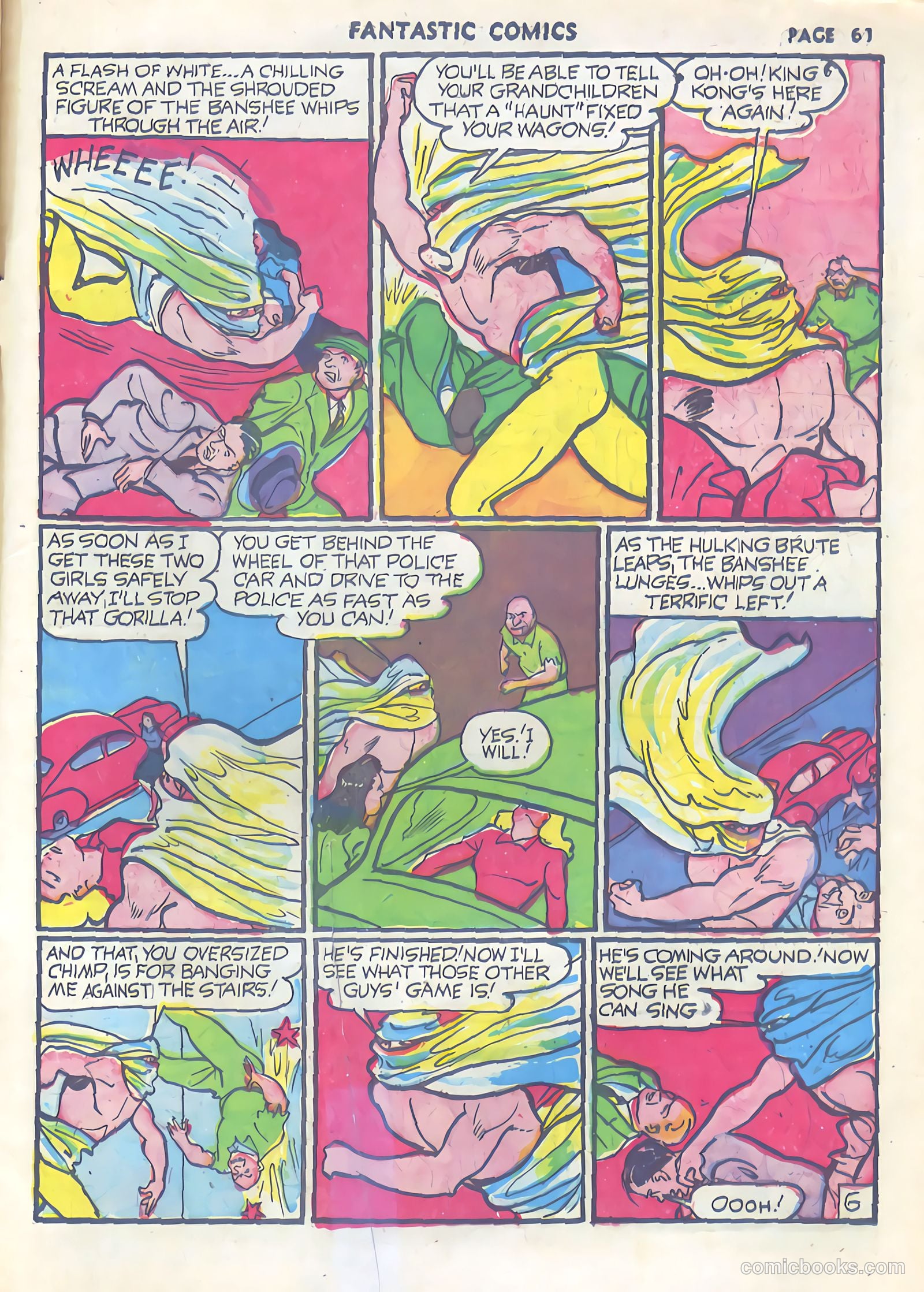 Fantastic Comics #23 (1941) — page 62 of 66