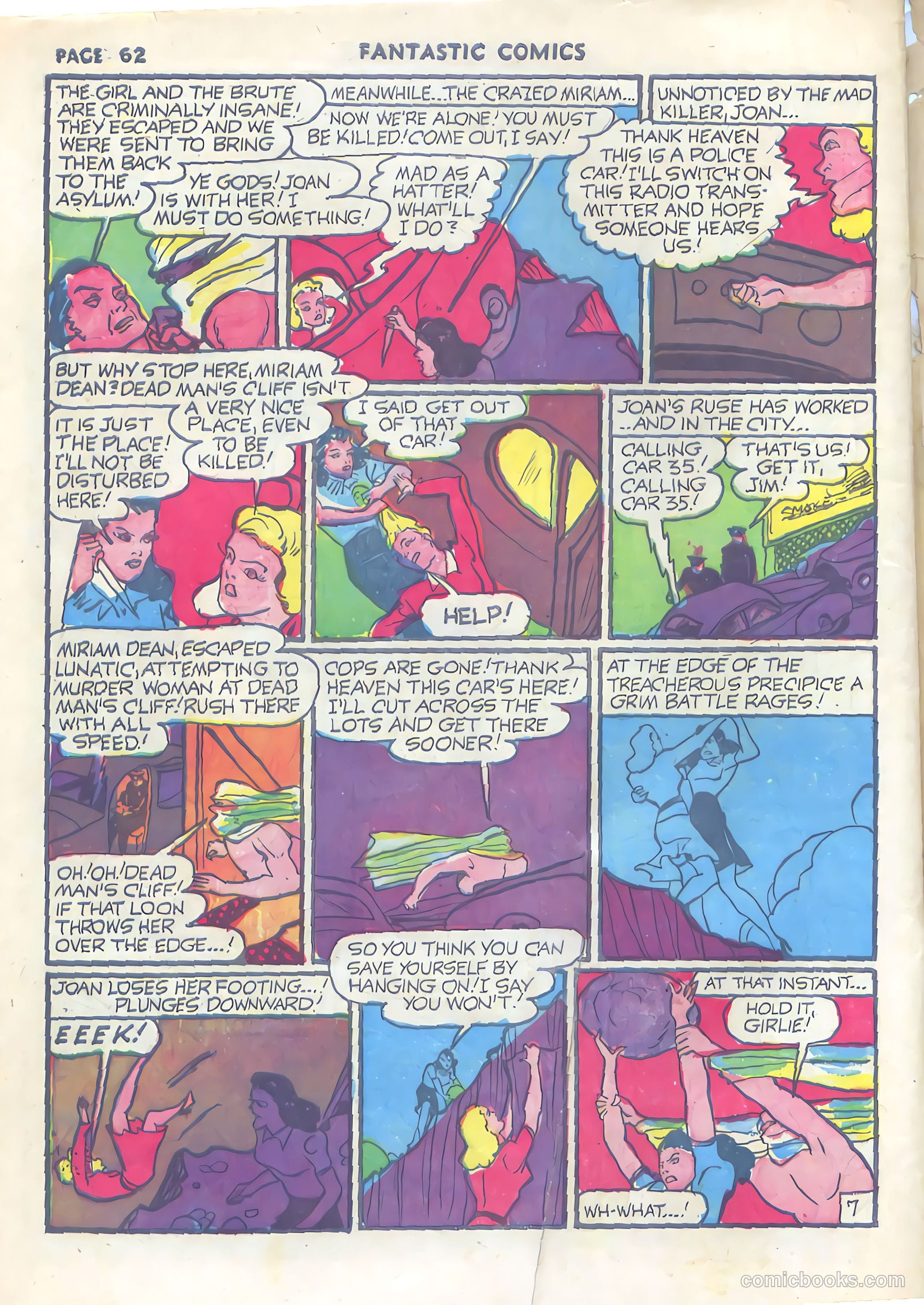 Fantastic Comics #23 (1941) — page 63 of 66