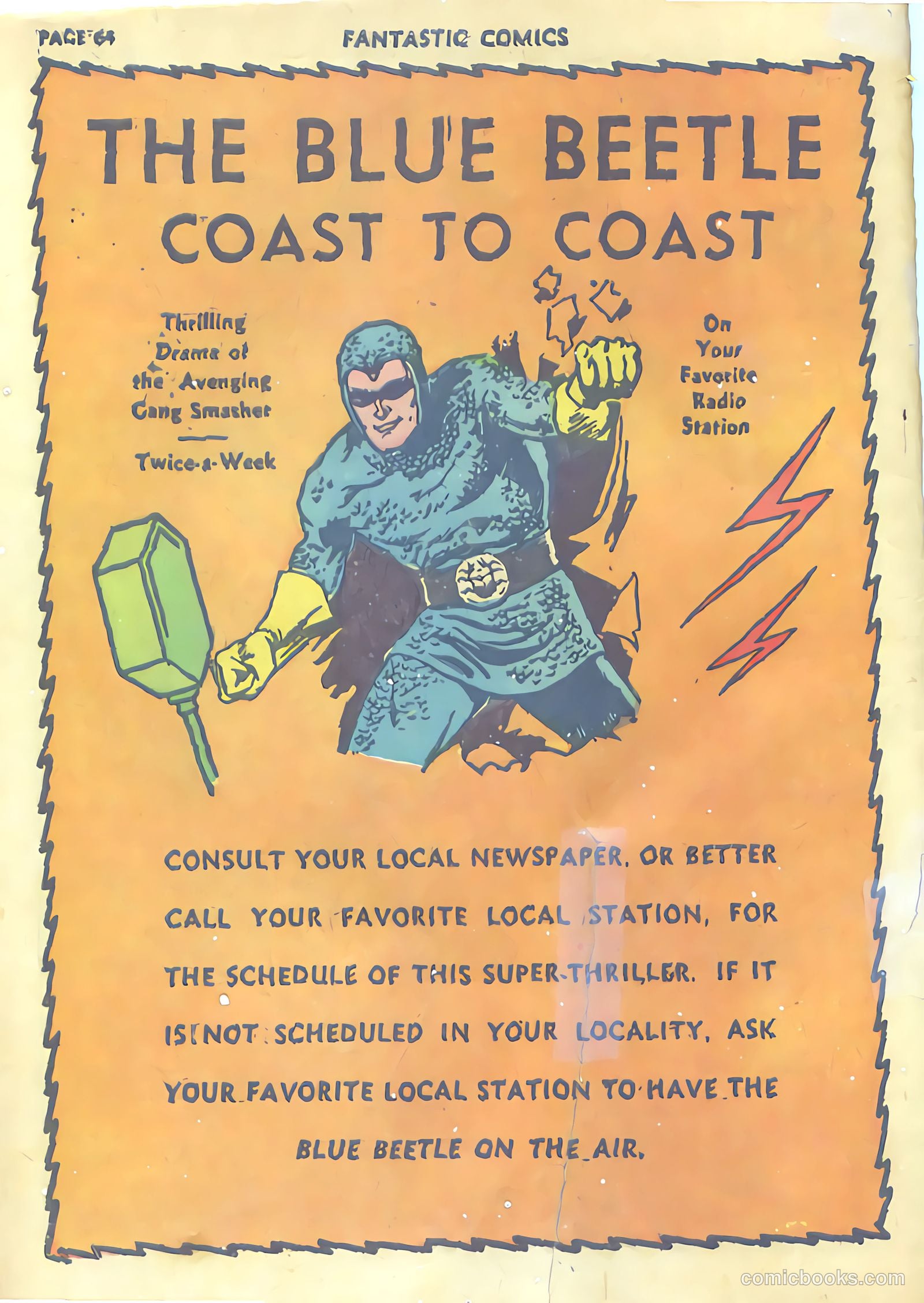 Fantastic Comics #23 (1941) — page 65 of 66
