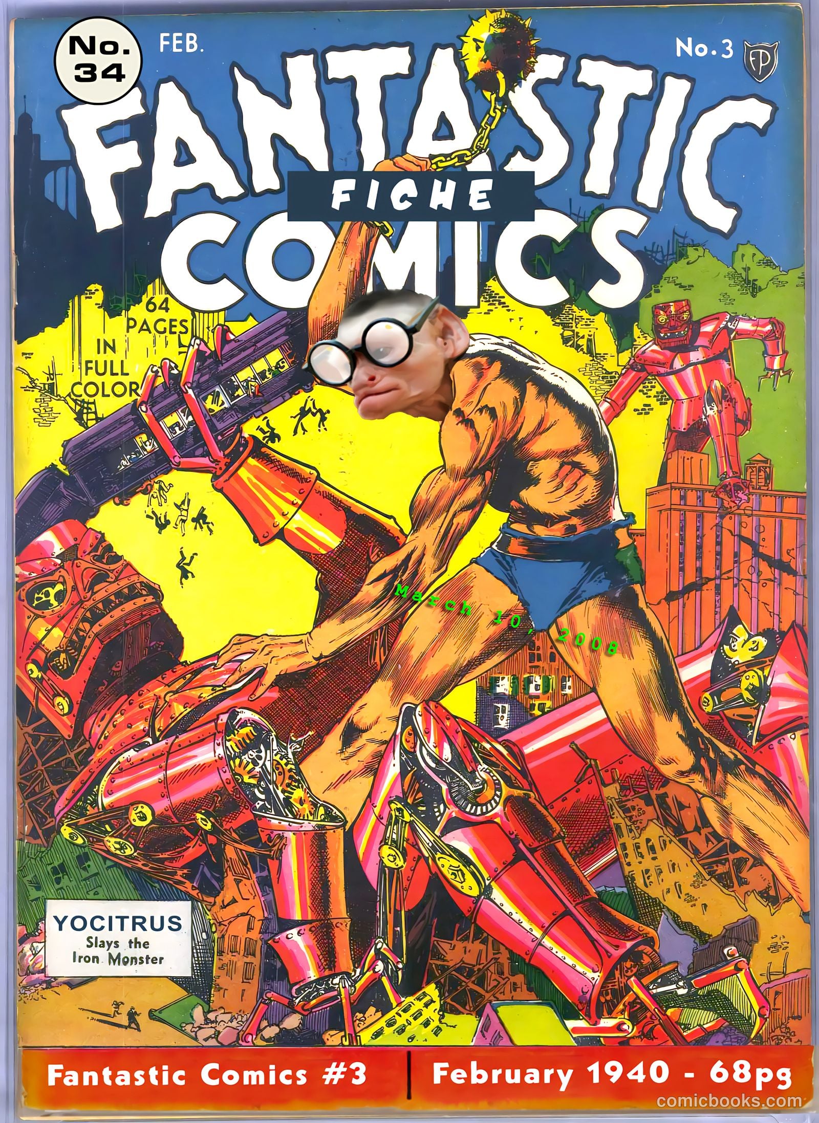 Fantastic Comics #3