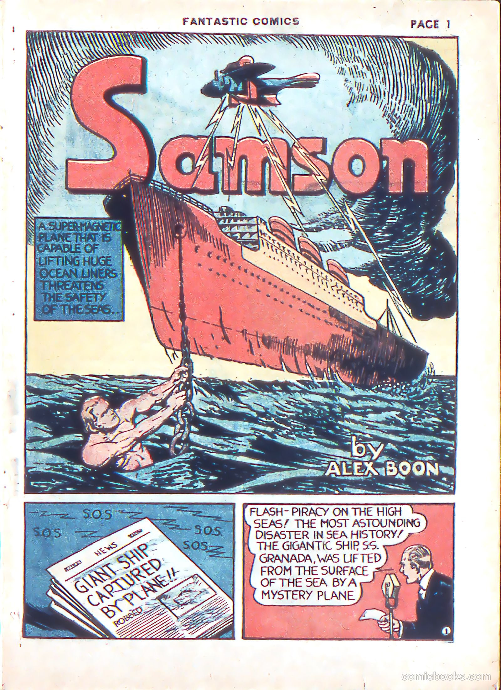 Fantastic Comics #3 (1940) — page 4 of 68