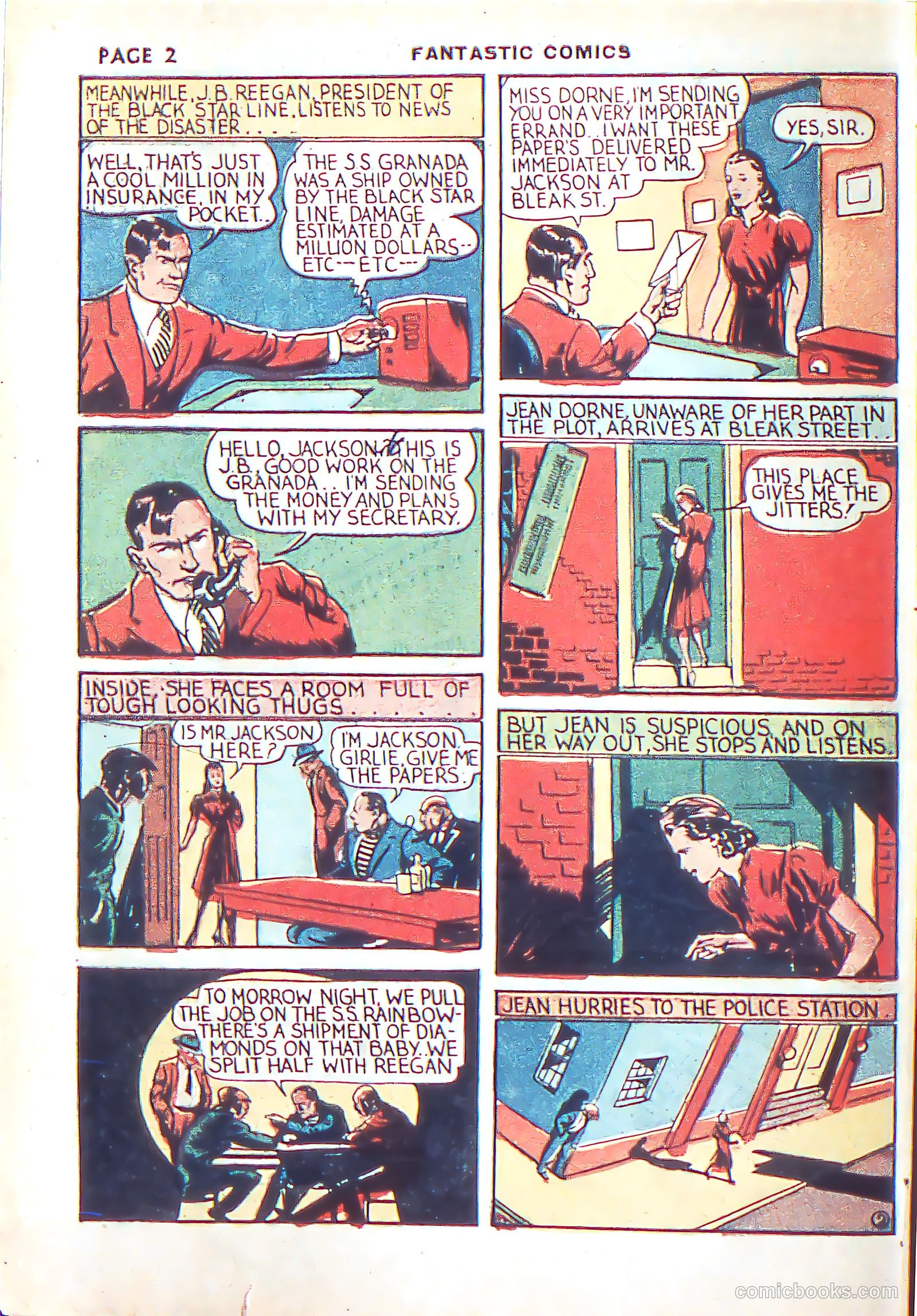 Fantastic Comics #3 (1940) — page 5 of 68