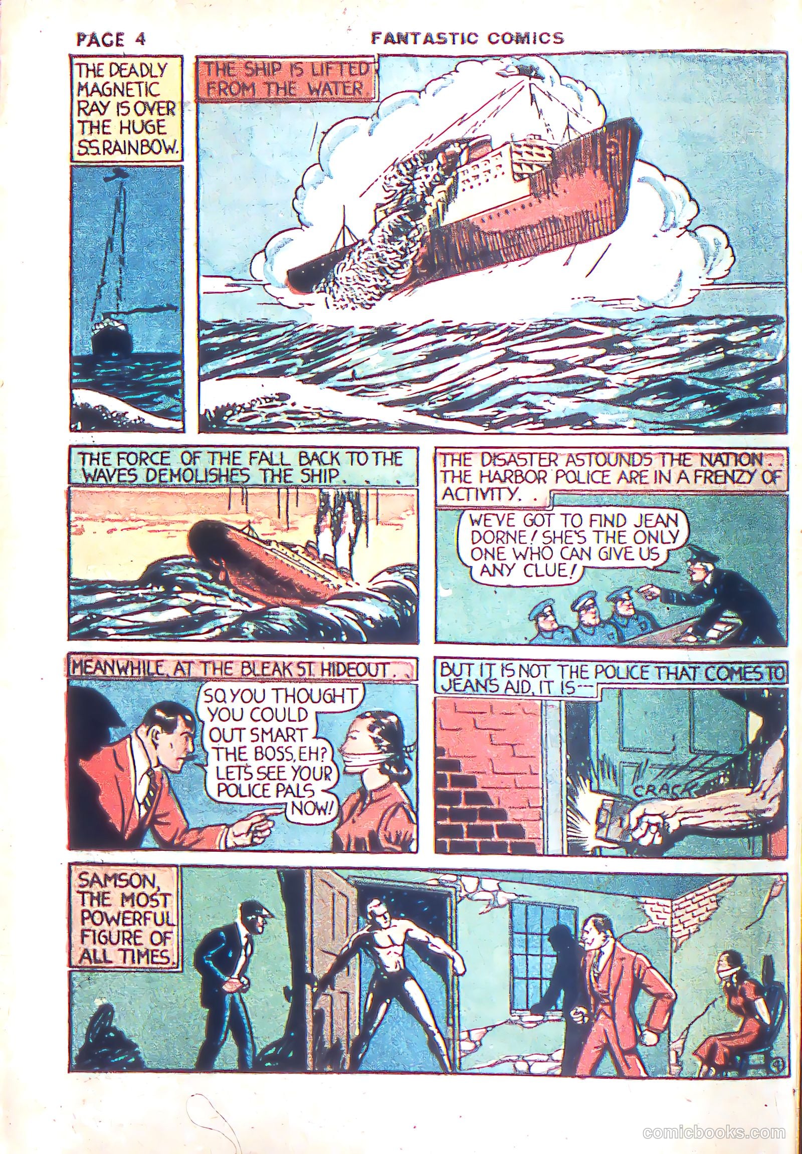 Fantastic Comics #3 (1940) — page 7 of 68