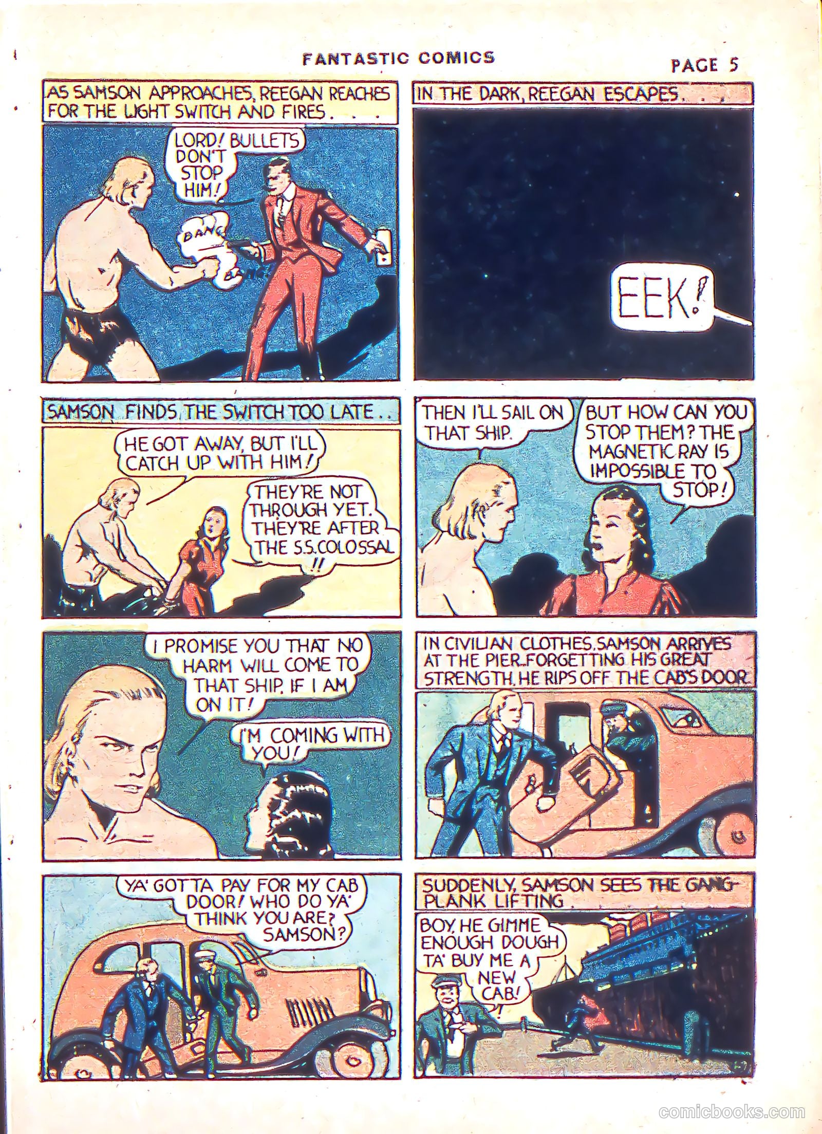 Fantastic Comics #3 (1940) — page 8 of 68