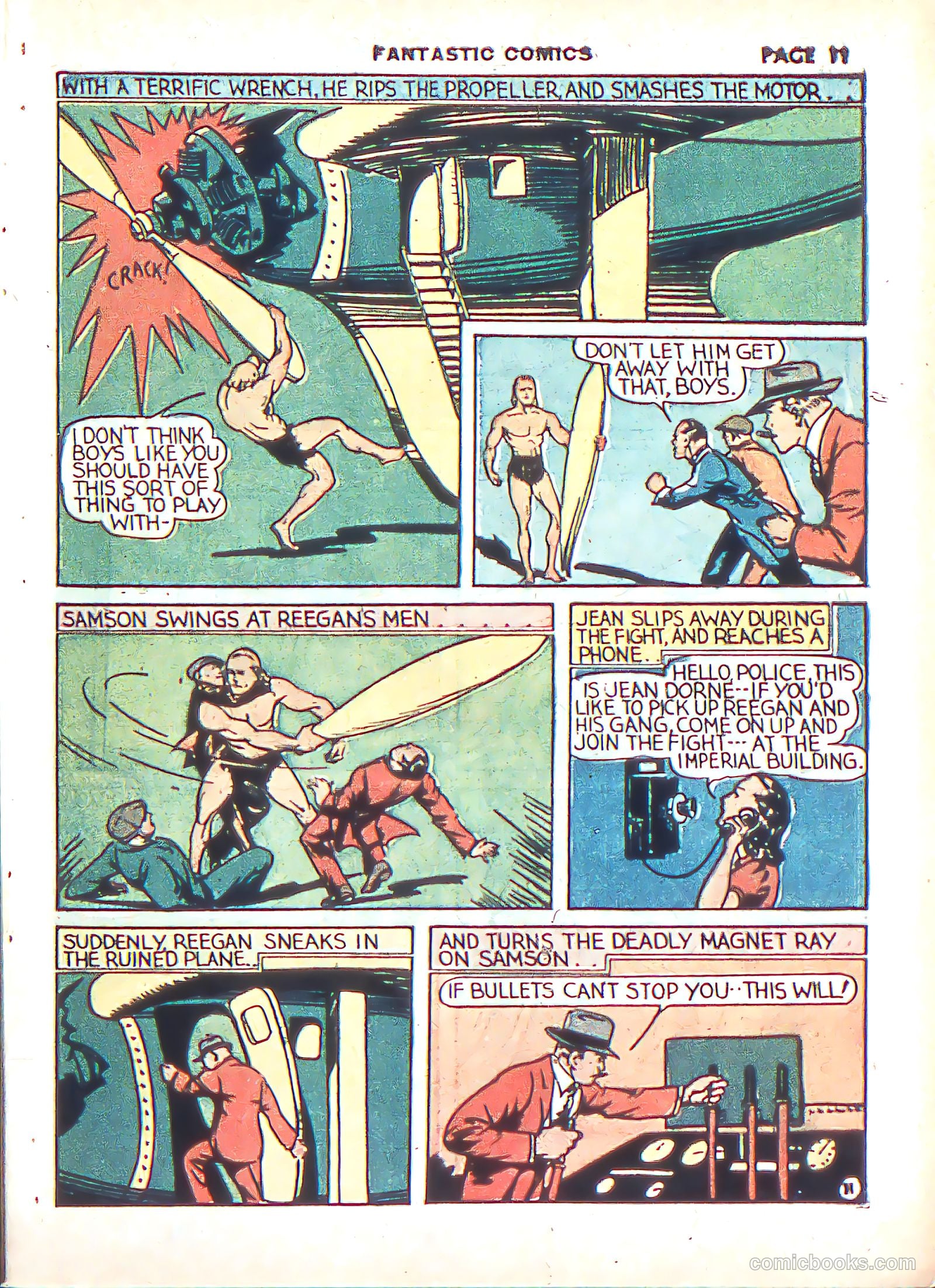 Fantastic Comics #3 (1940) — page 14 of 68