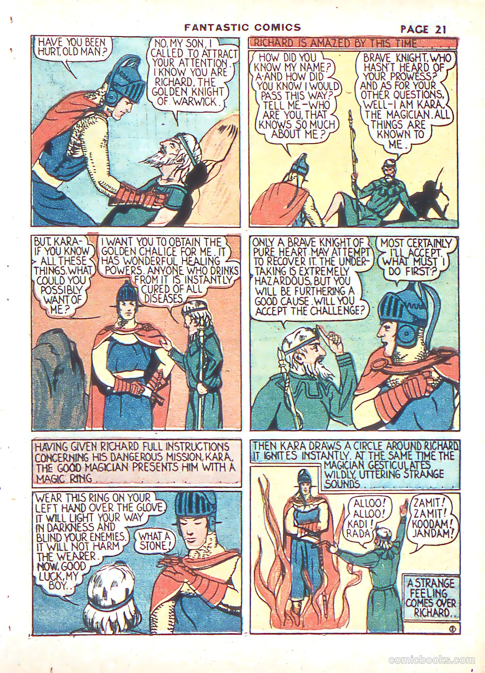 Fantastic Comics #3 (1940) — page 24 of 68