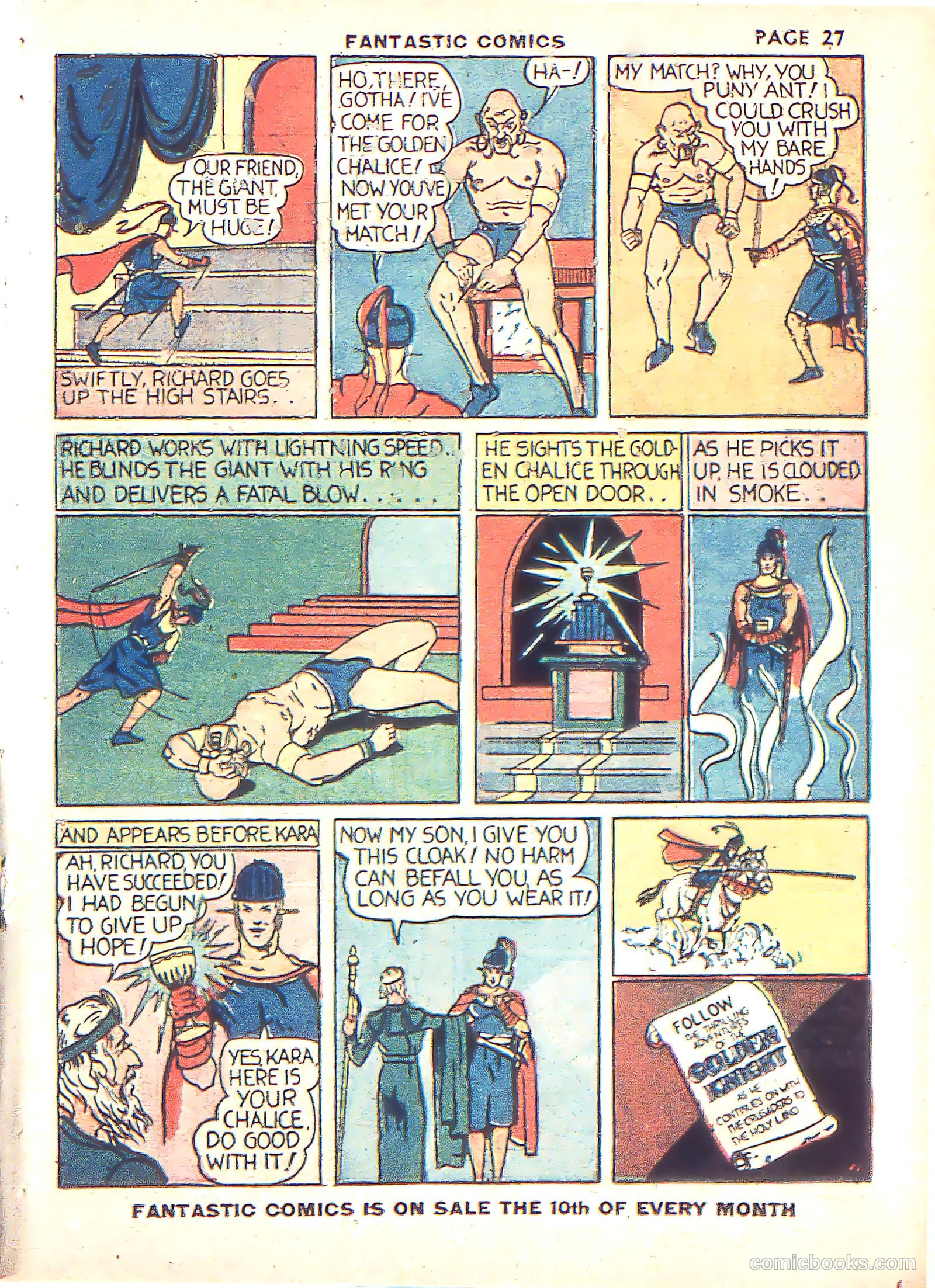 Fantastic Comics #3 (1940) — page 30 of 68