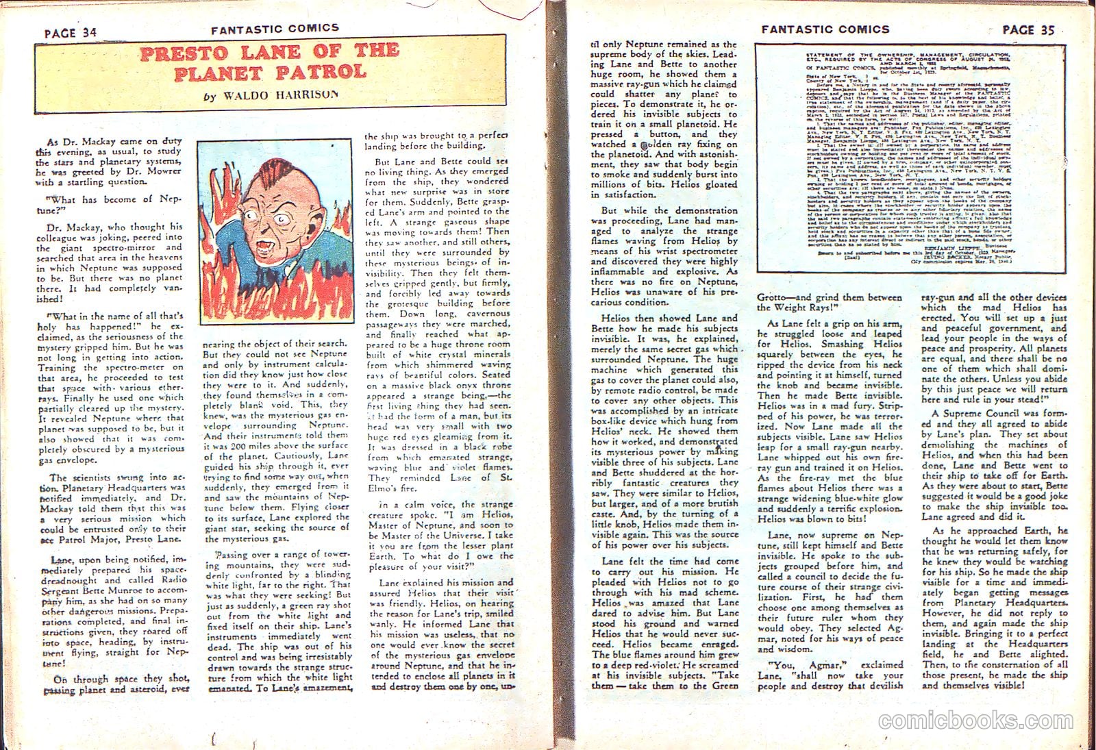 Fantastic Comics #3 (1940) — page 37 of 68