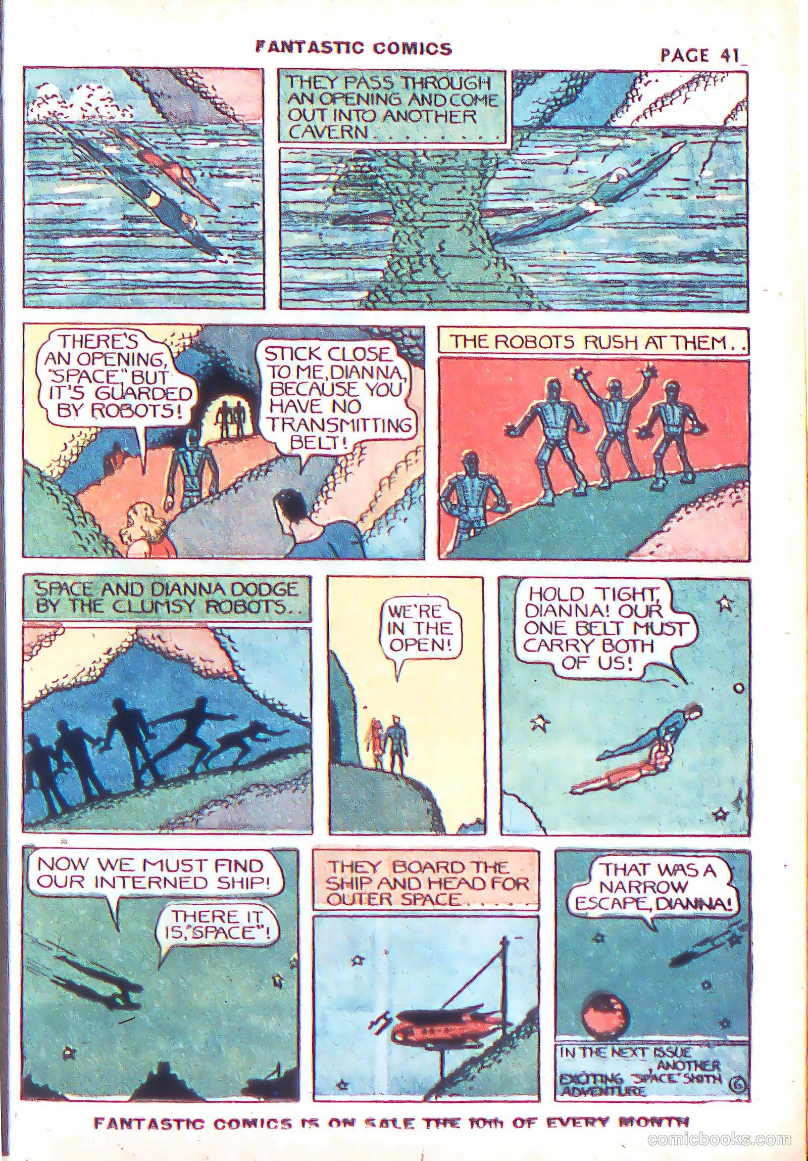 Fantastic Comics #3 (1940) — page 43 of 68