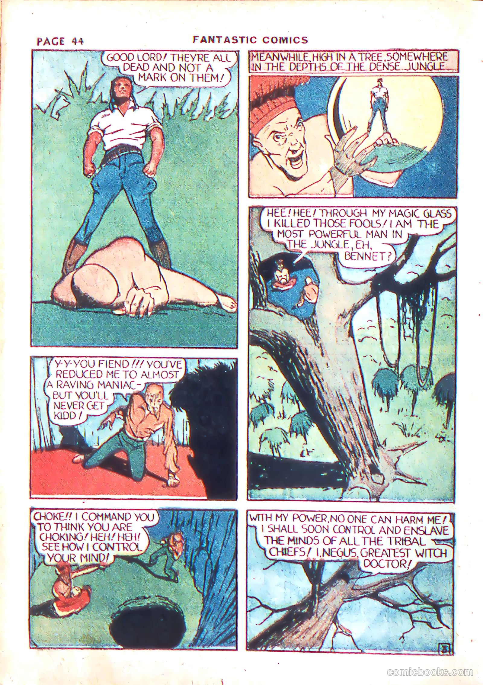 Fantastic Comics #3 (1940) — page 46 of 68
