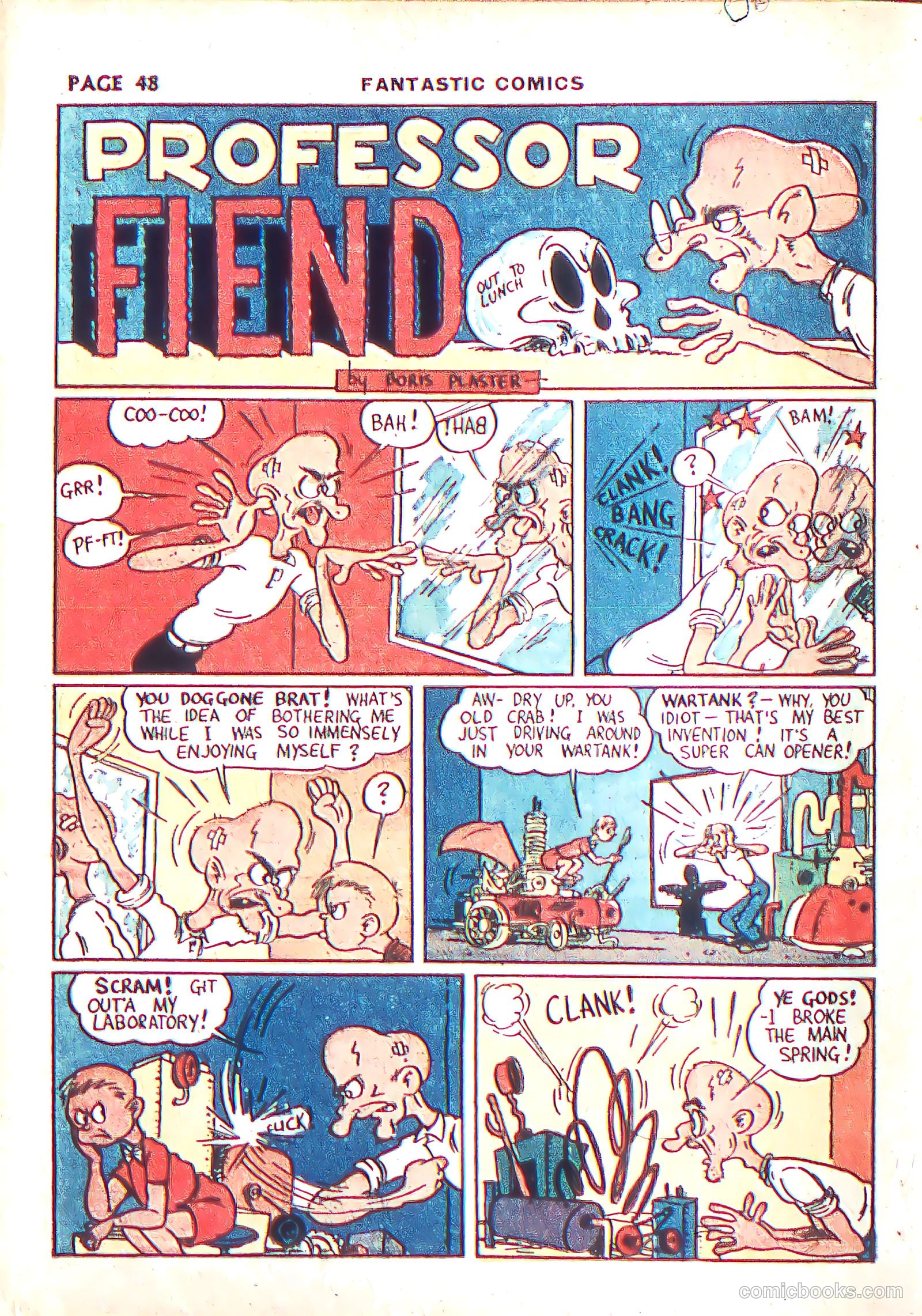 Fantastic Comics #3 (1940) — page 50 of 68