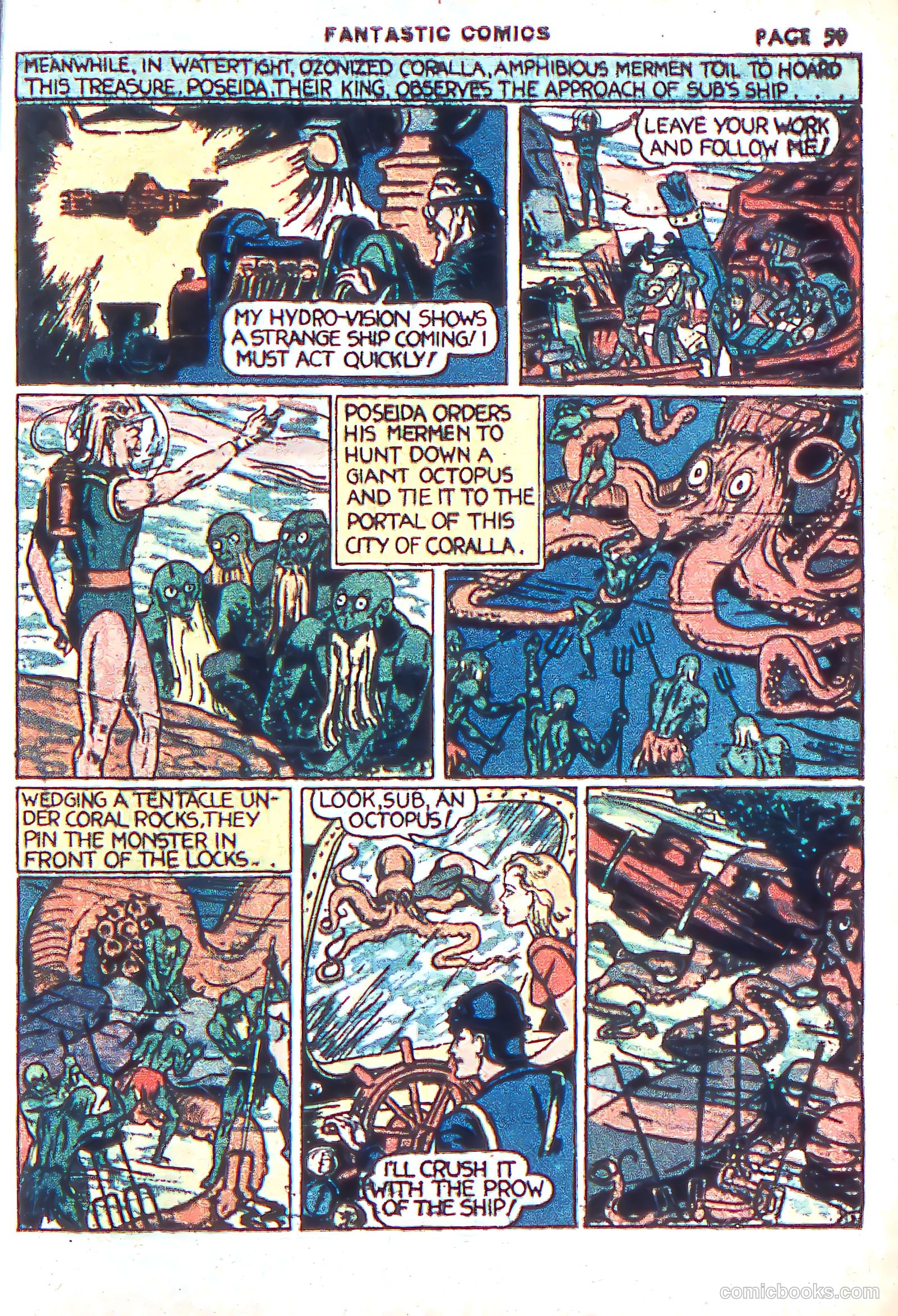 Fantastic Comics #3 (1940) — page 61 of 68