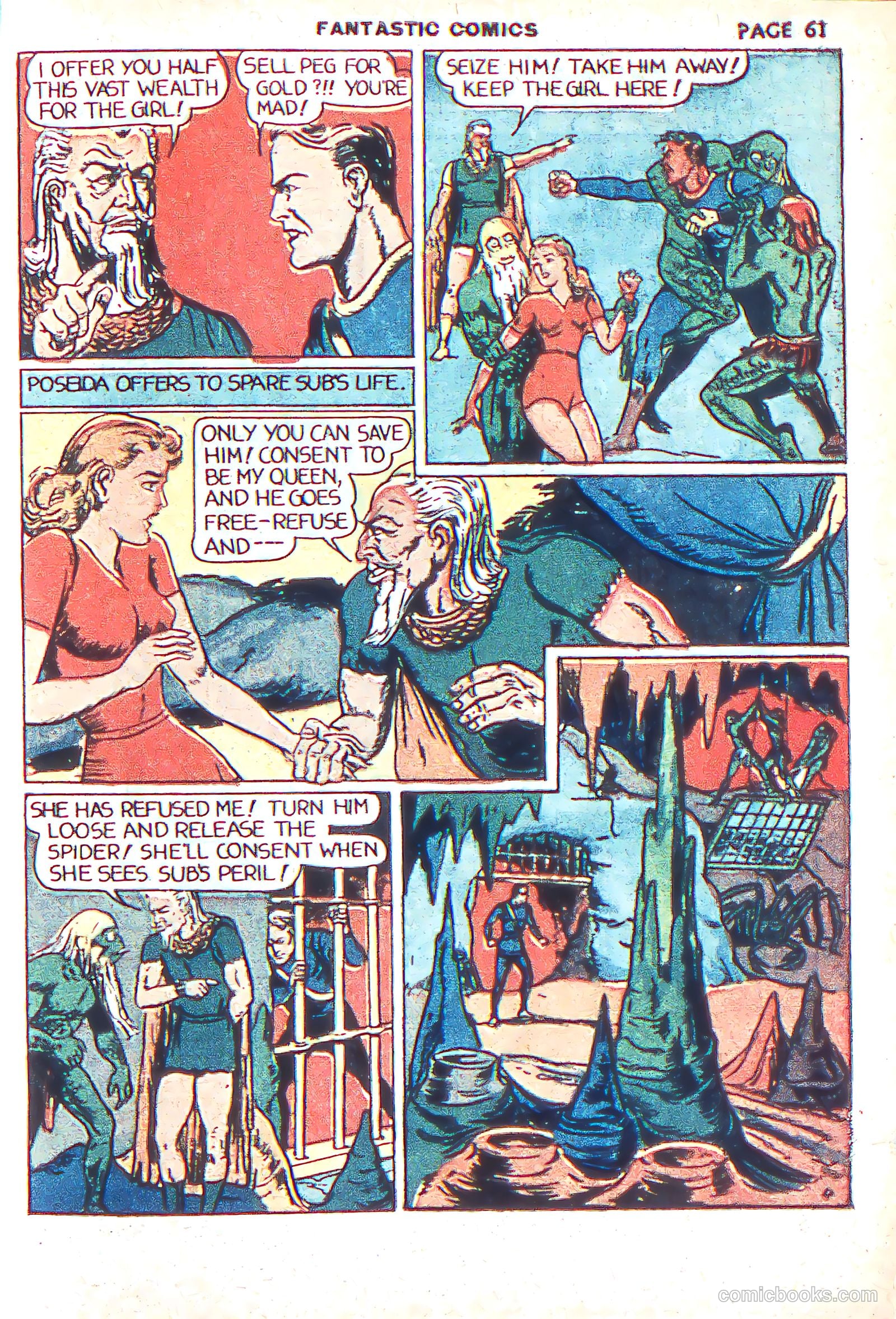 Fantastic Comics #3 (1940) — page 63 of 68
