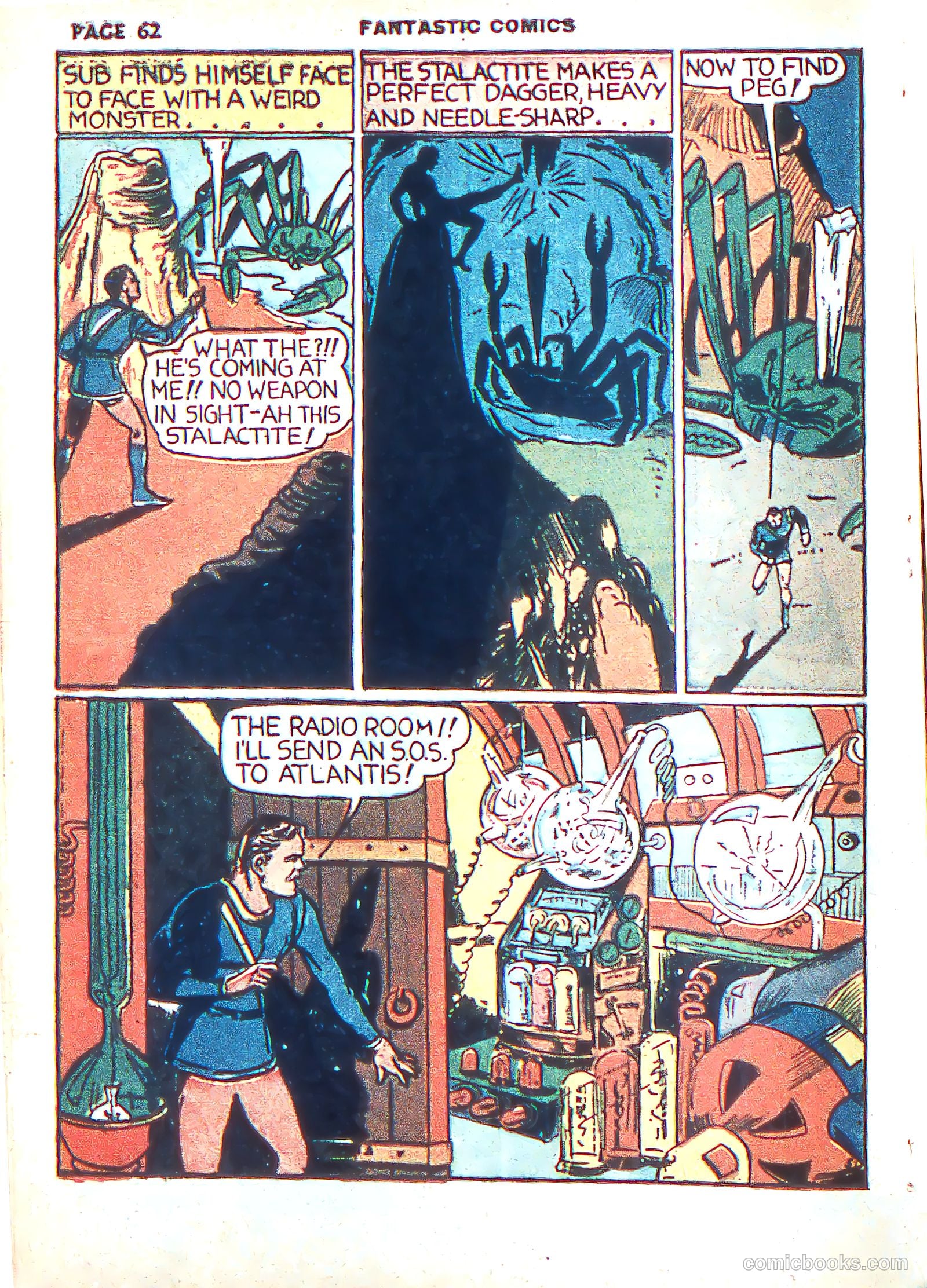Fantastic Comics #3 (1940) — page 64 of 68