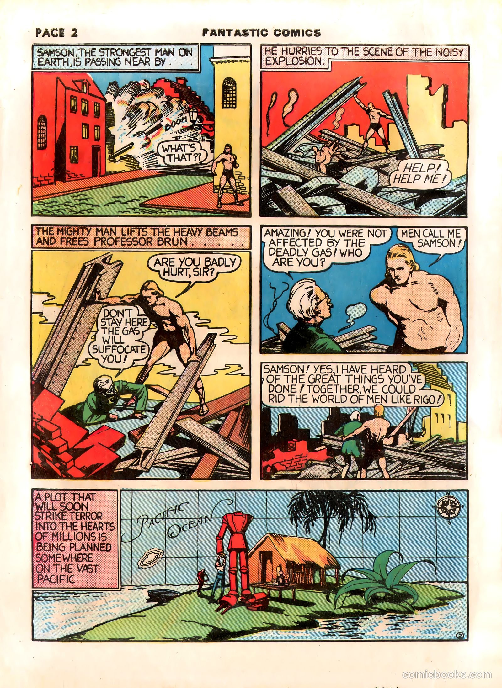 Fantastic Comics #4 (1940) — page 4 of 68