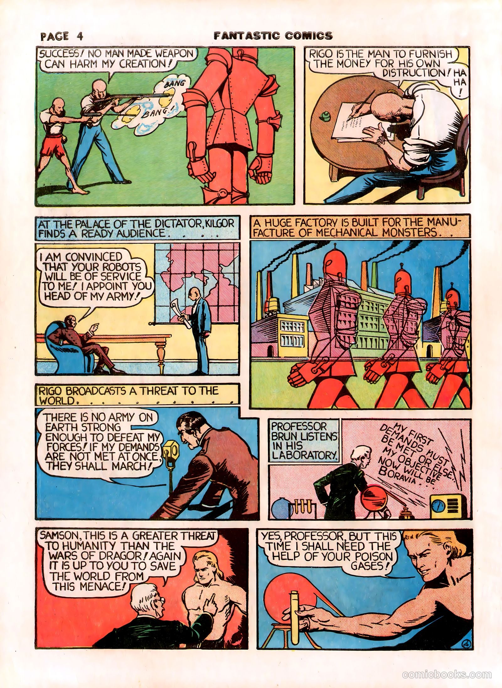 Fantastic Comics #4 (1940) — page 6 of 68