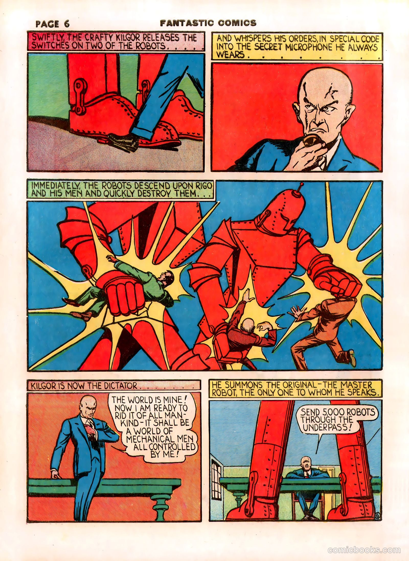 Fantastic Comics #4 (1940) — page 8 of 68