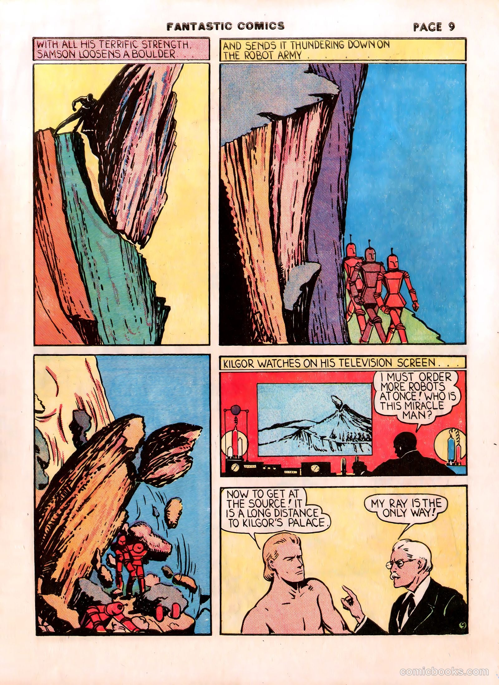 Fantastic Comics #4 (1940) — page 11 of 68